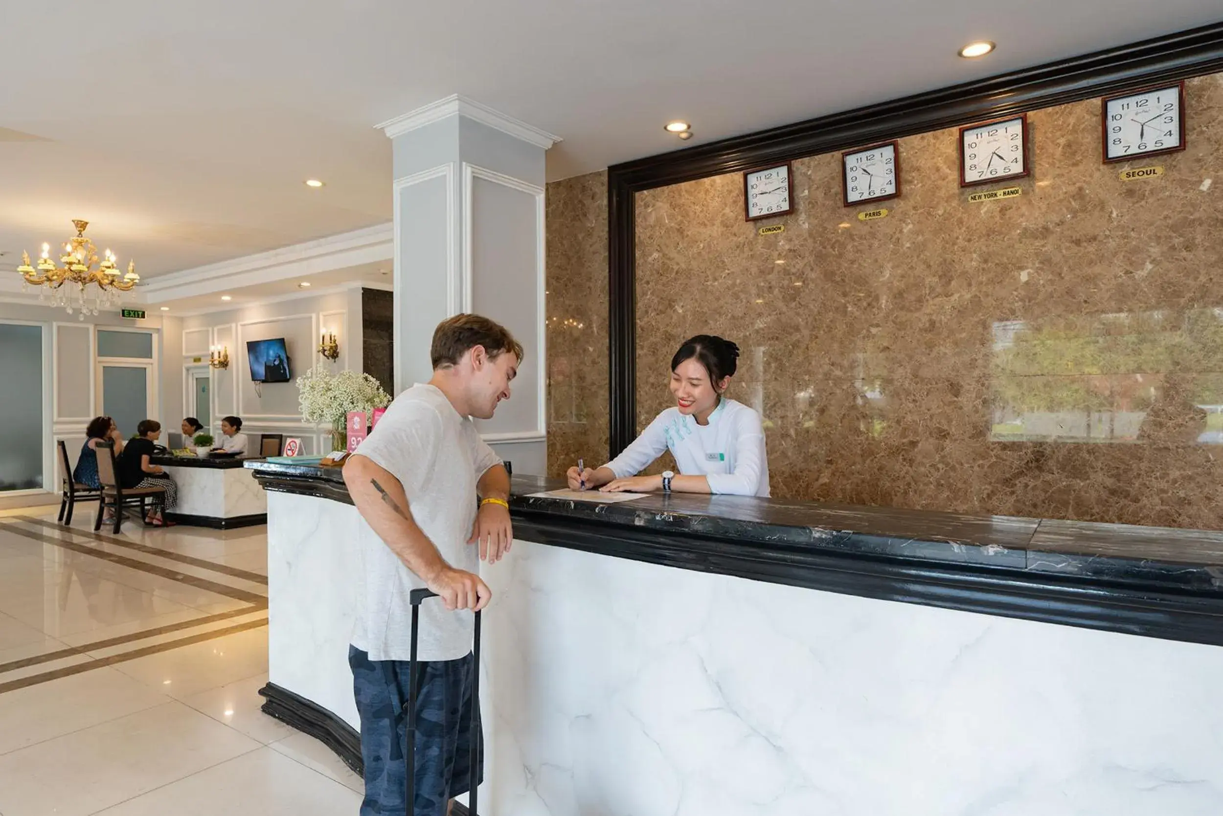 Lobby or reception in Hoian Sincerity Hotel & Spa Lobby or reception in Hoian Sincerity Hotel & Spa