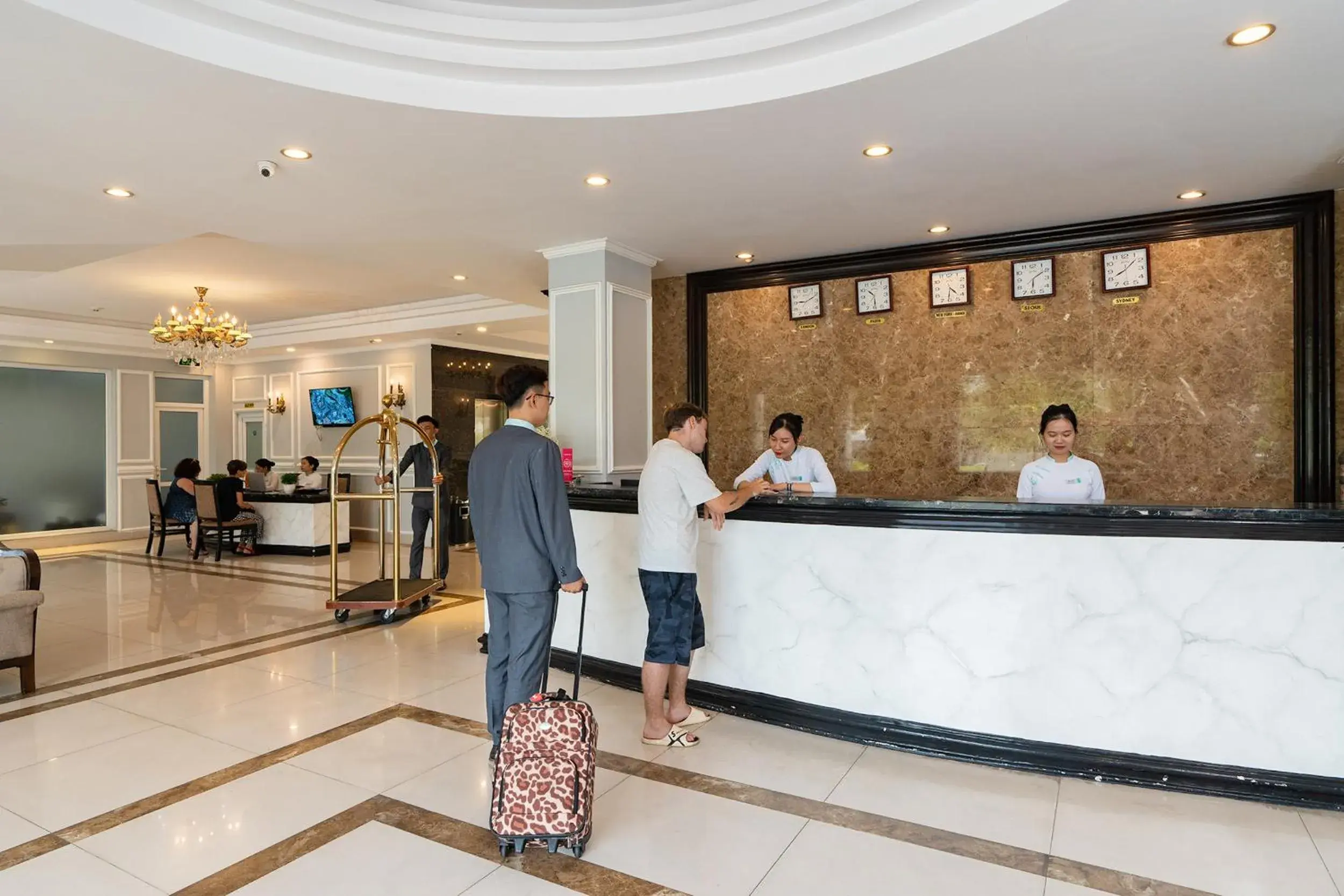 Lobby or reception in Hoian Sincerity Hotel & Spa Lobby or reception in Hoian Sincerity Hotel & Spa
