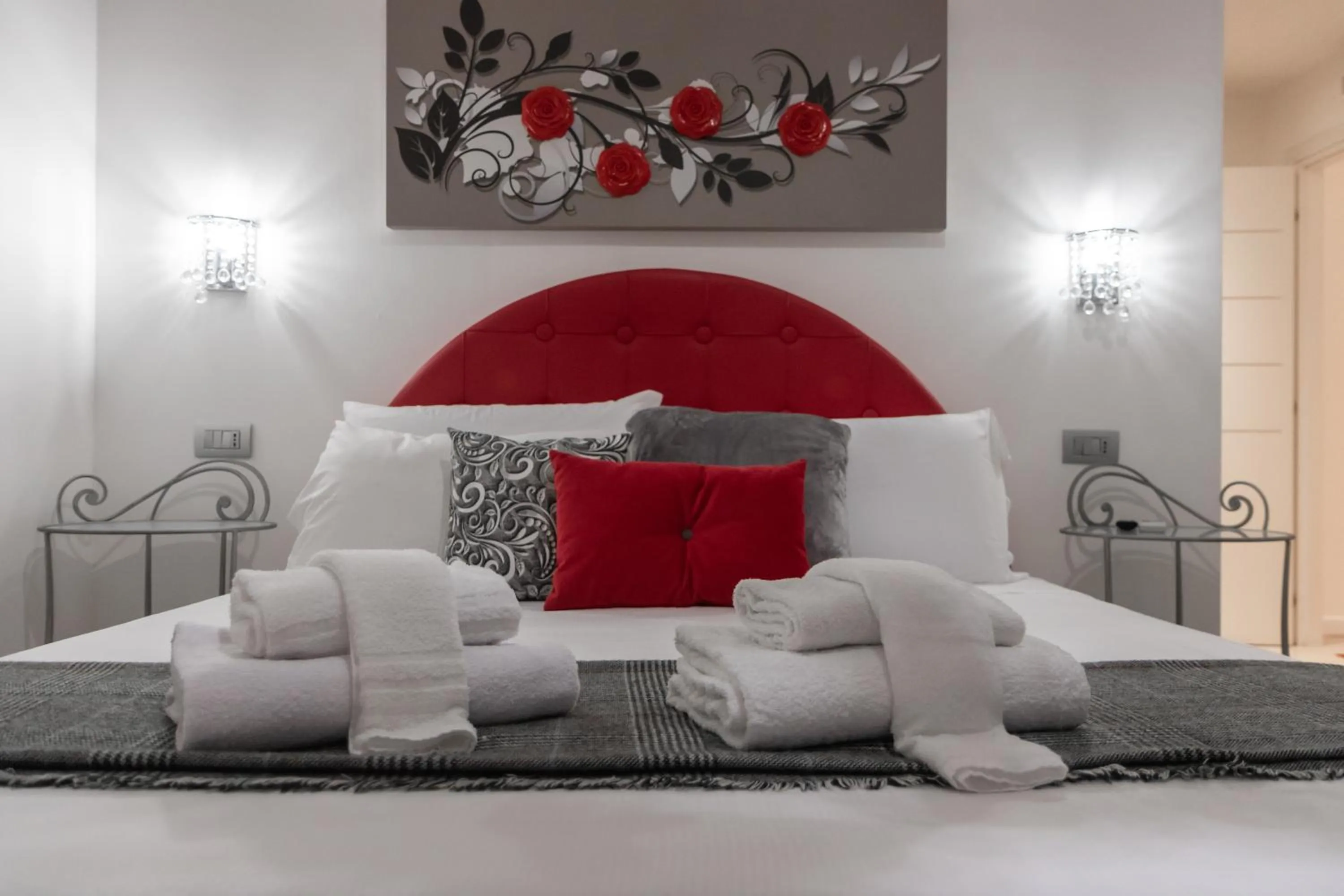 Bed in Vatican Grand Suite