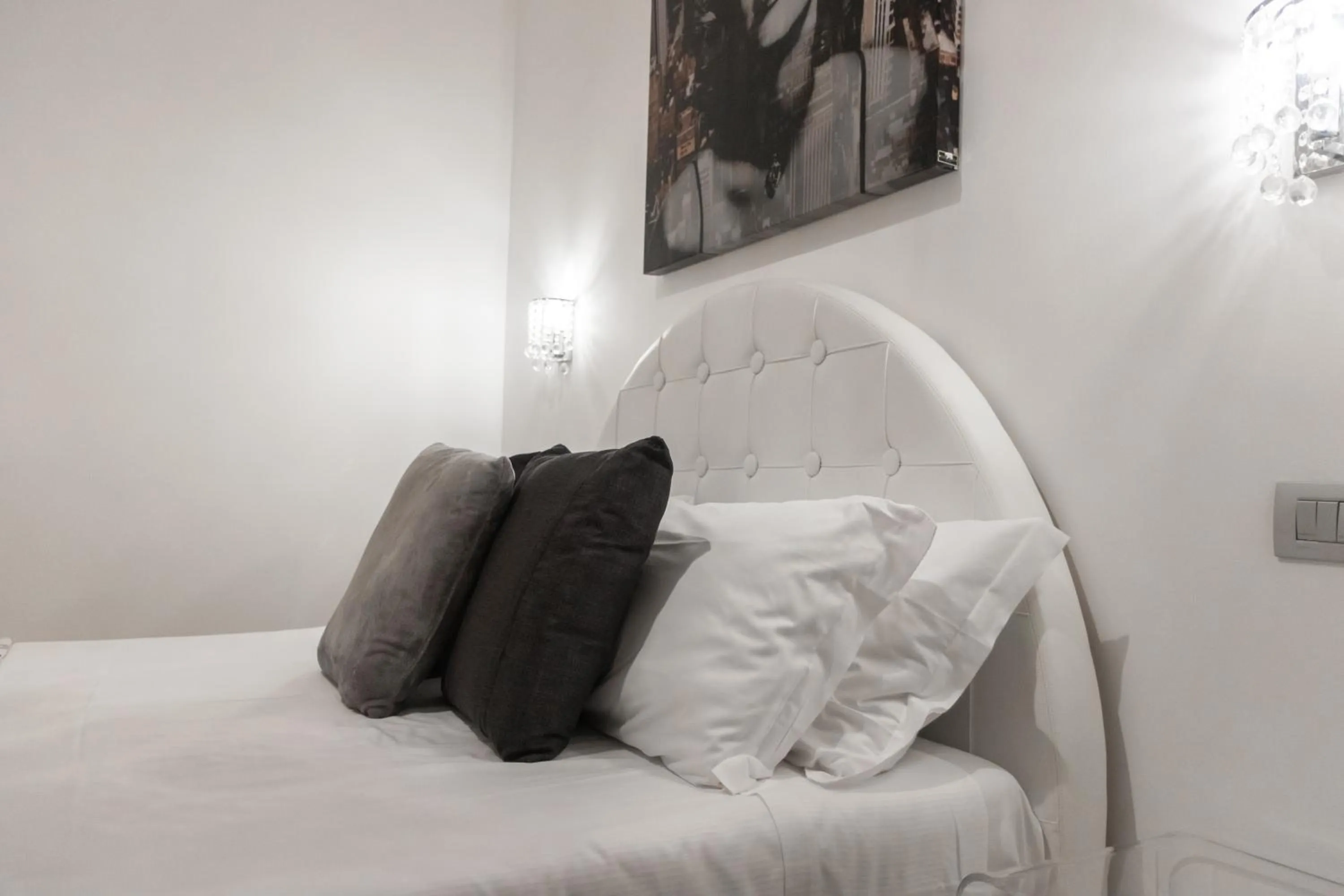 Bed in Vatican Grand Suite