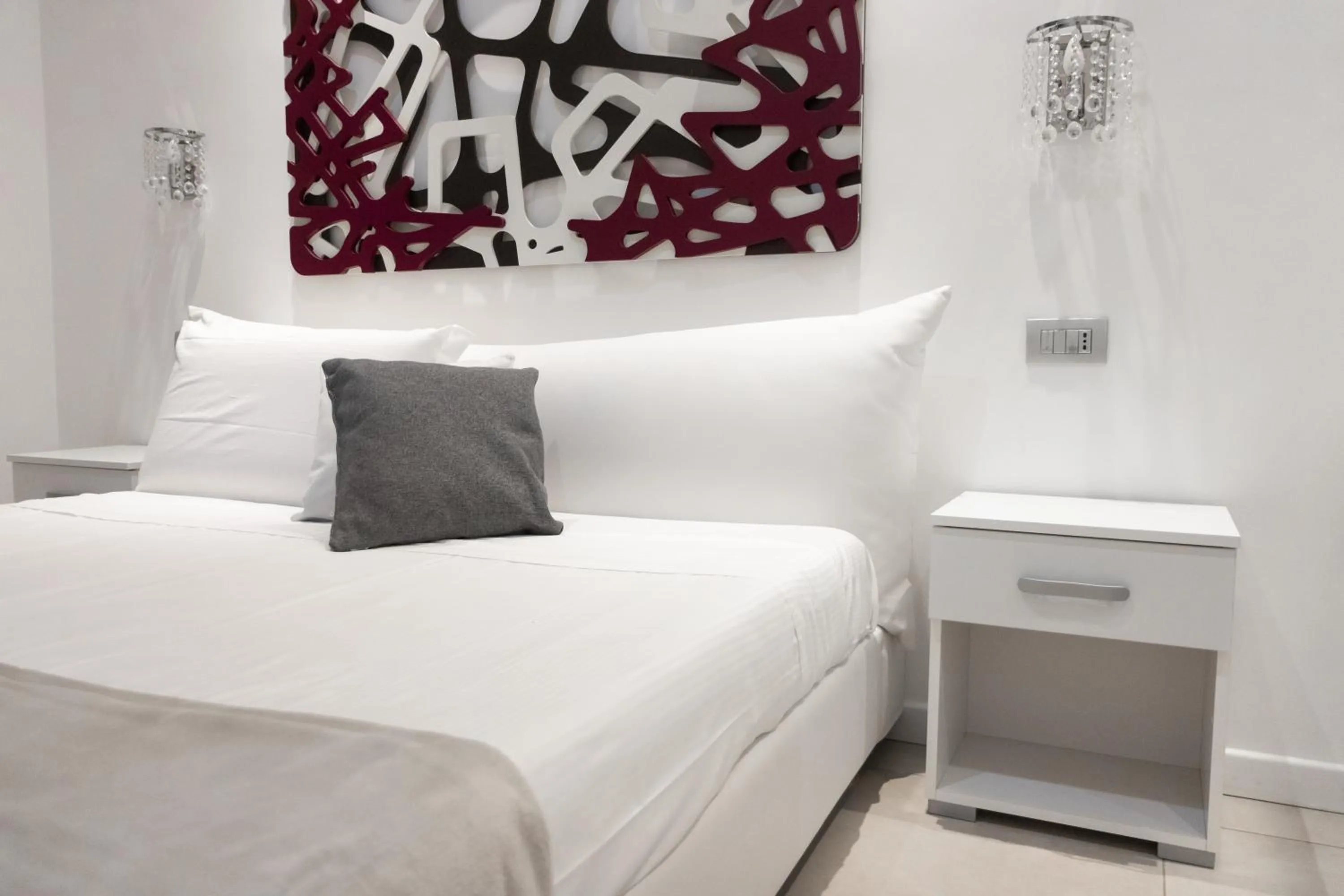 Bed in Vatican Grand Suite