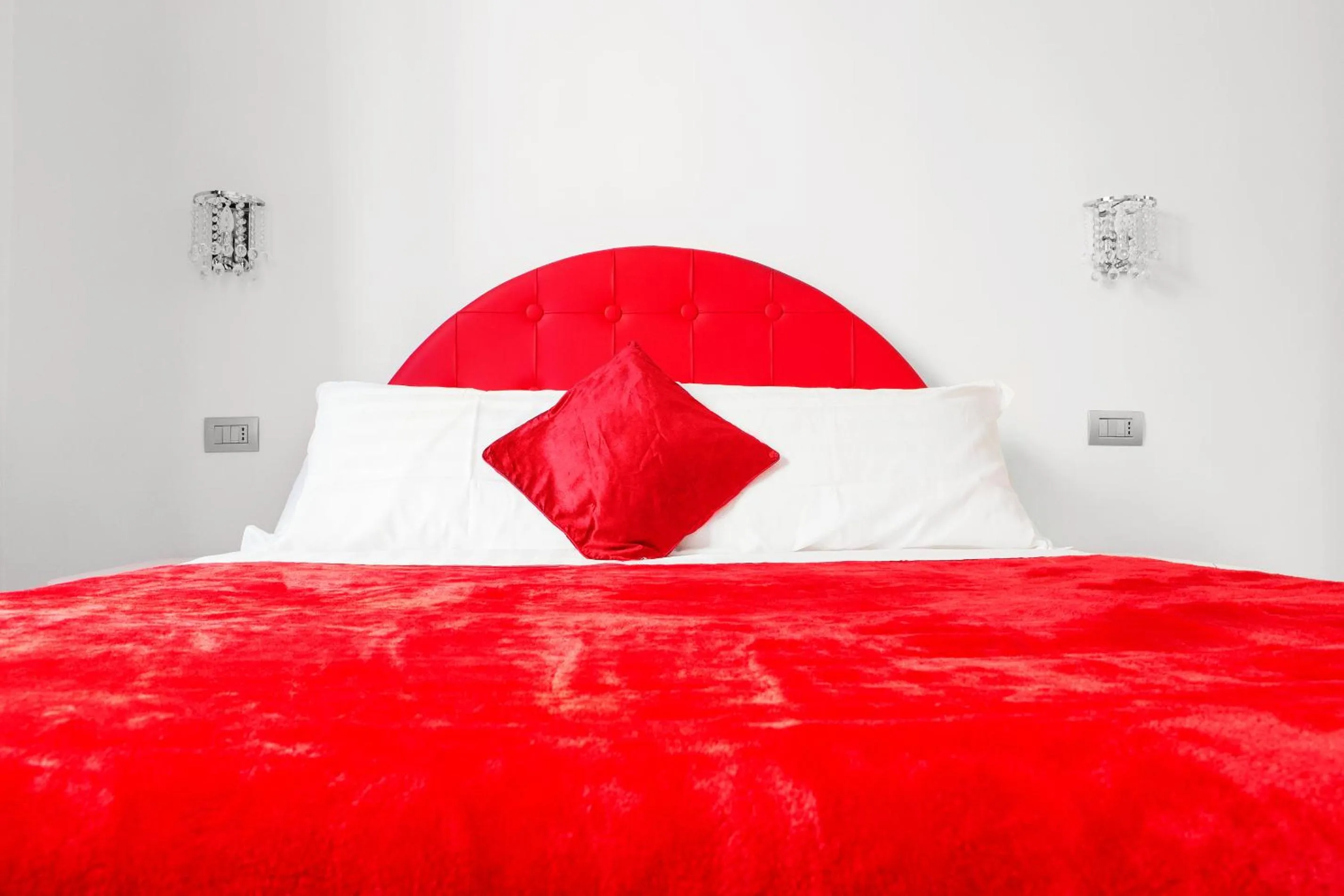 Bed in Vatican Grand Suite