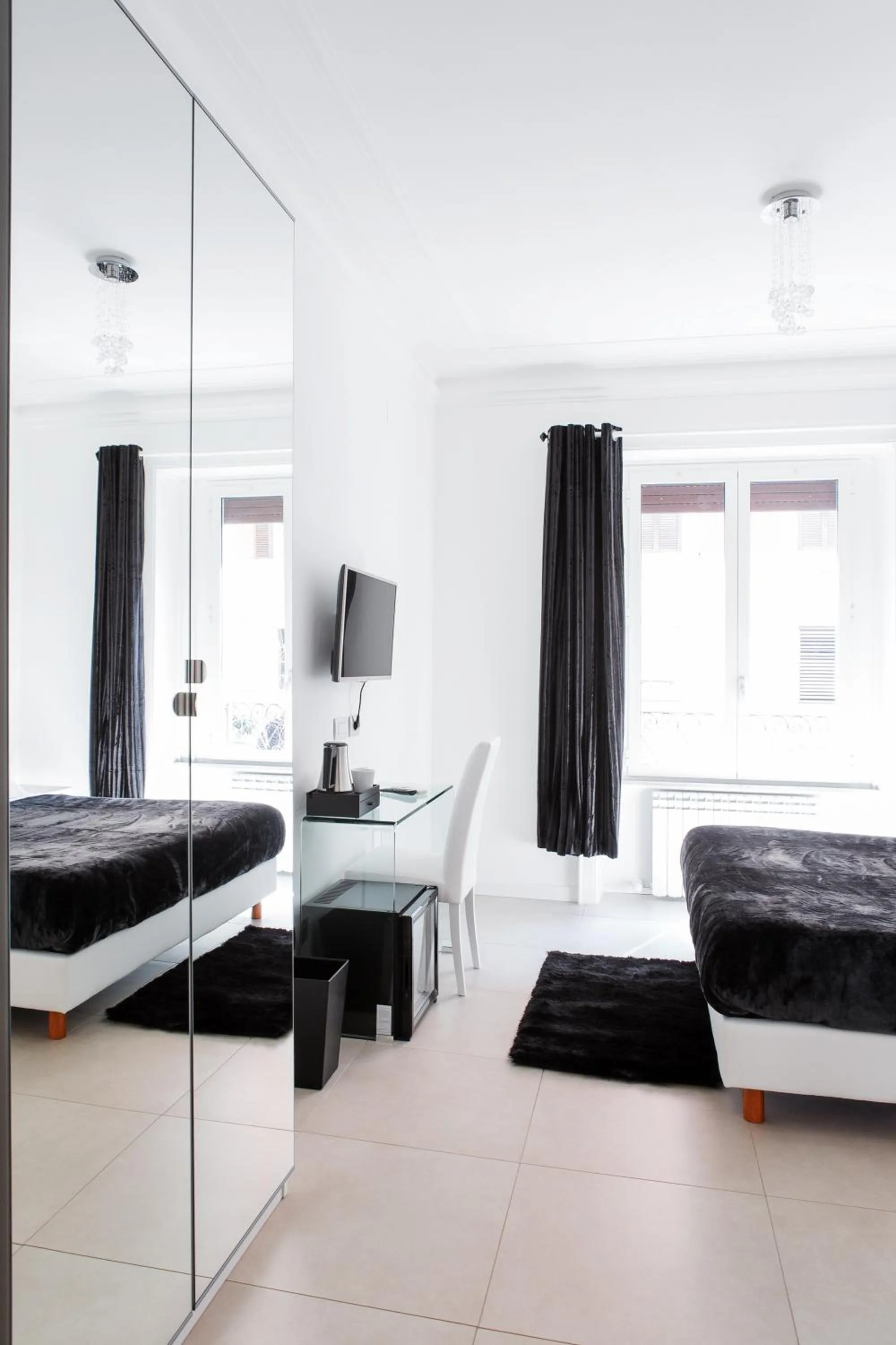 Bed in Vatican Grand Suite