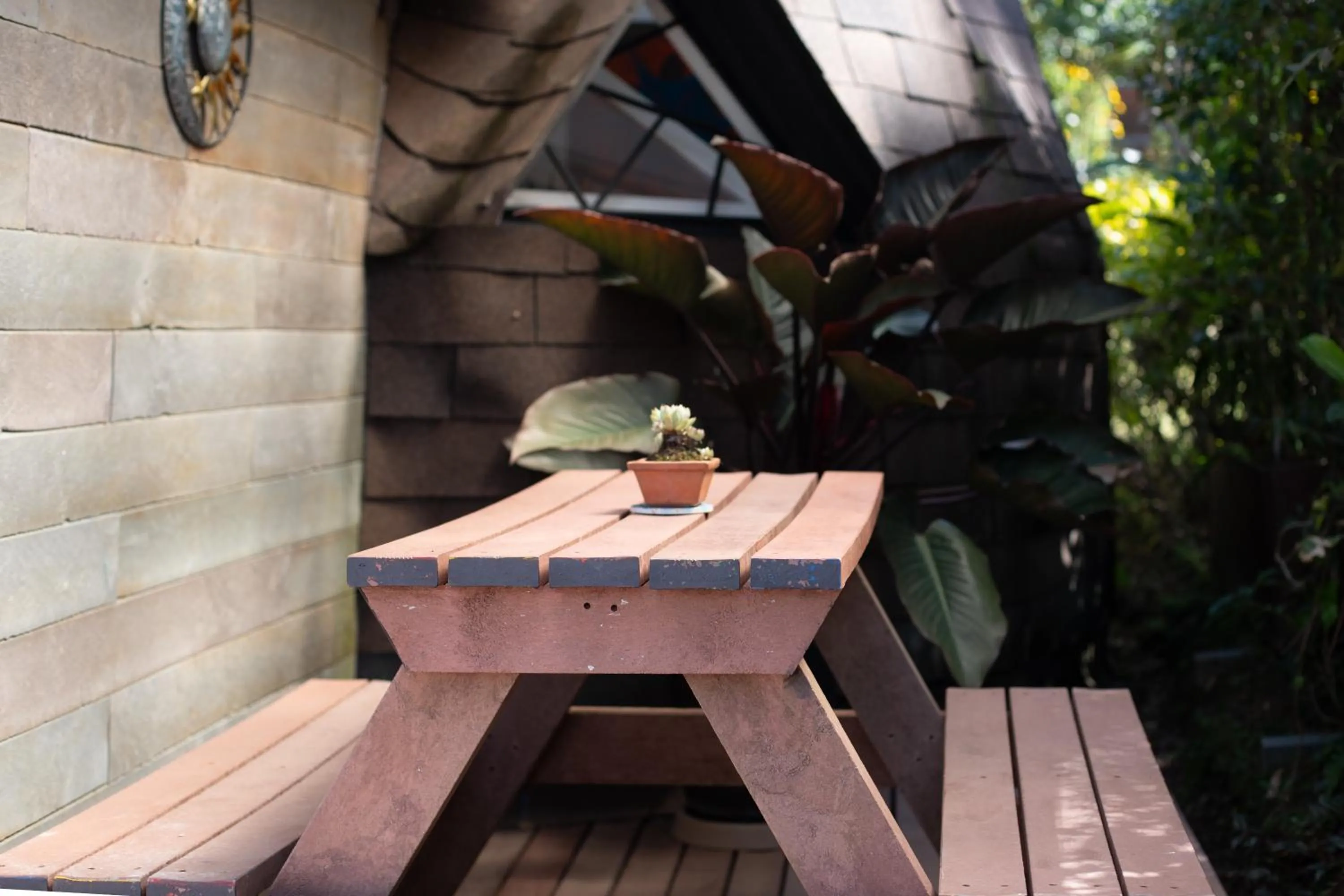 Patio in Roots Eco House
