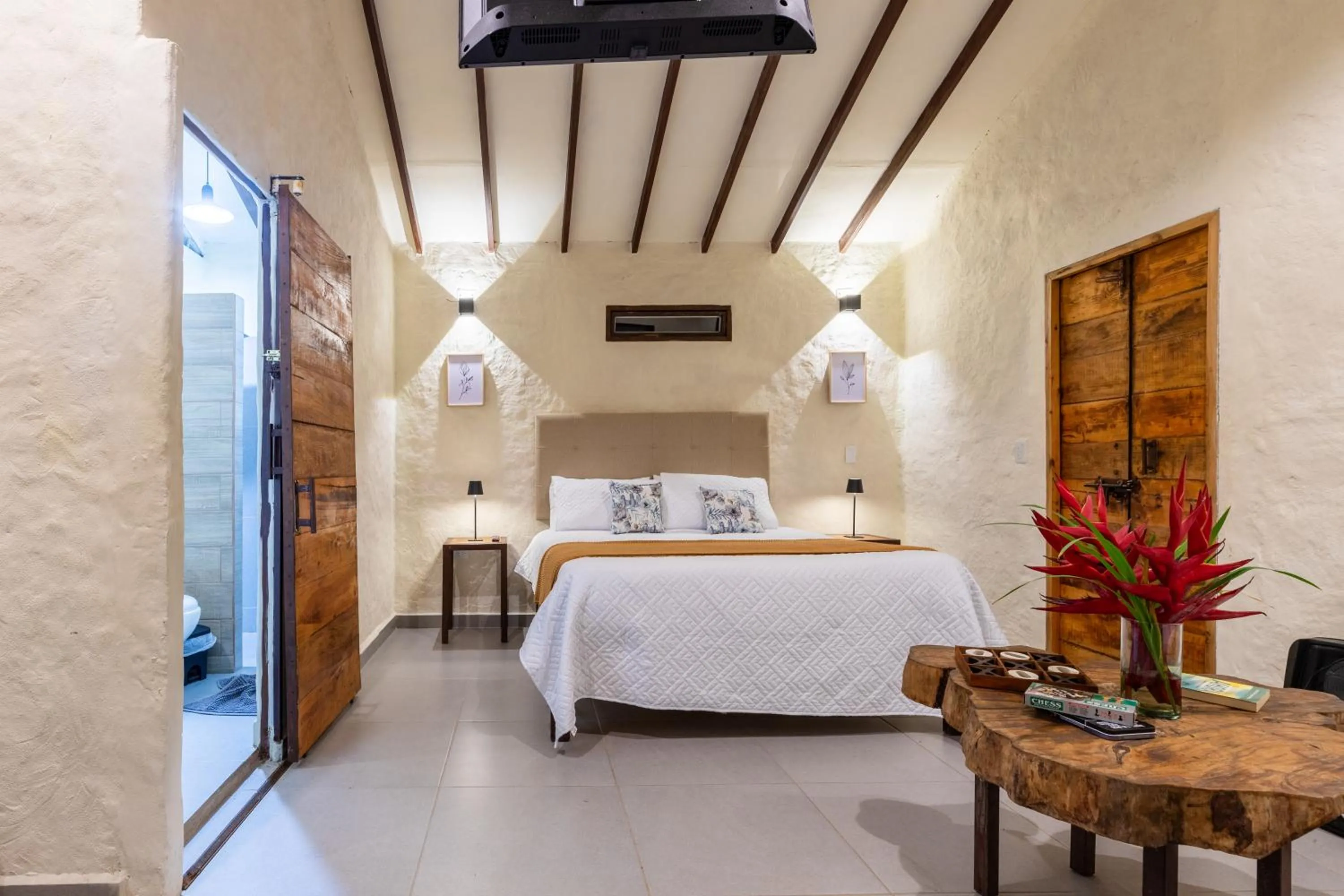 Bed in Roots Eco House
