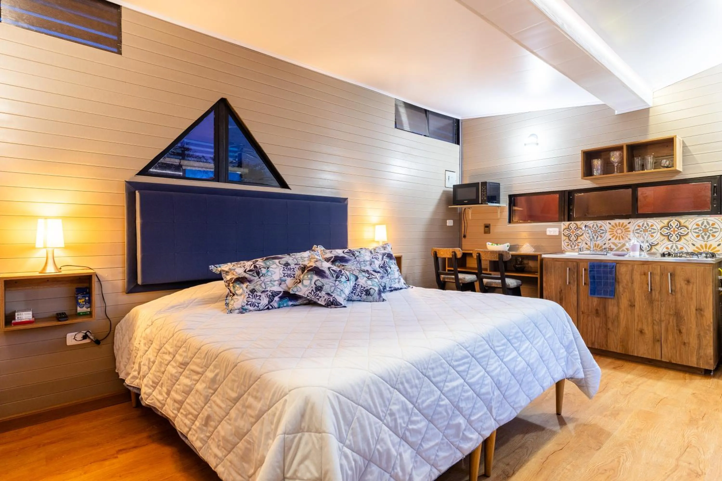 Bed in Roots Eco House