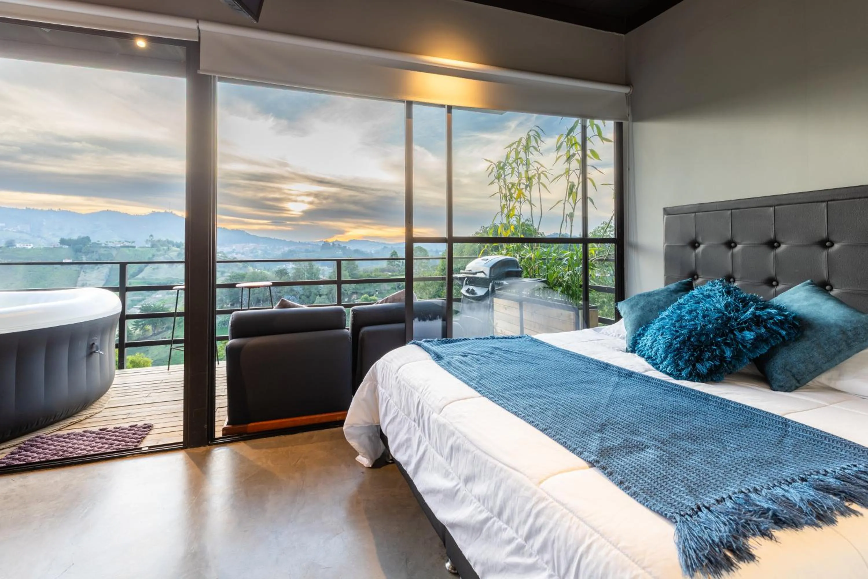 Bed in Roots Eco House