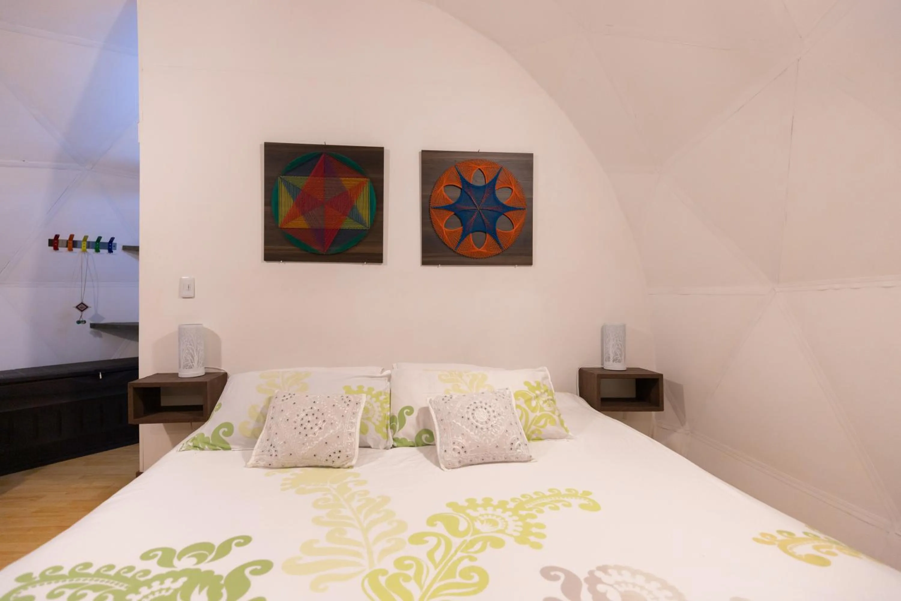Bed in Roots Eco House