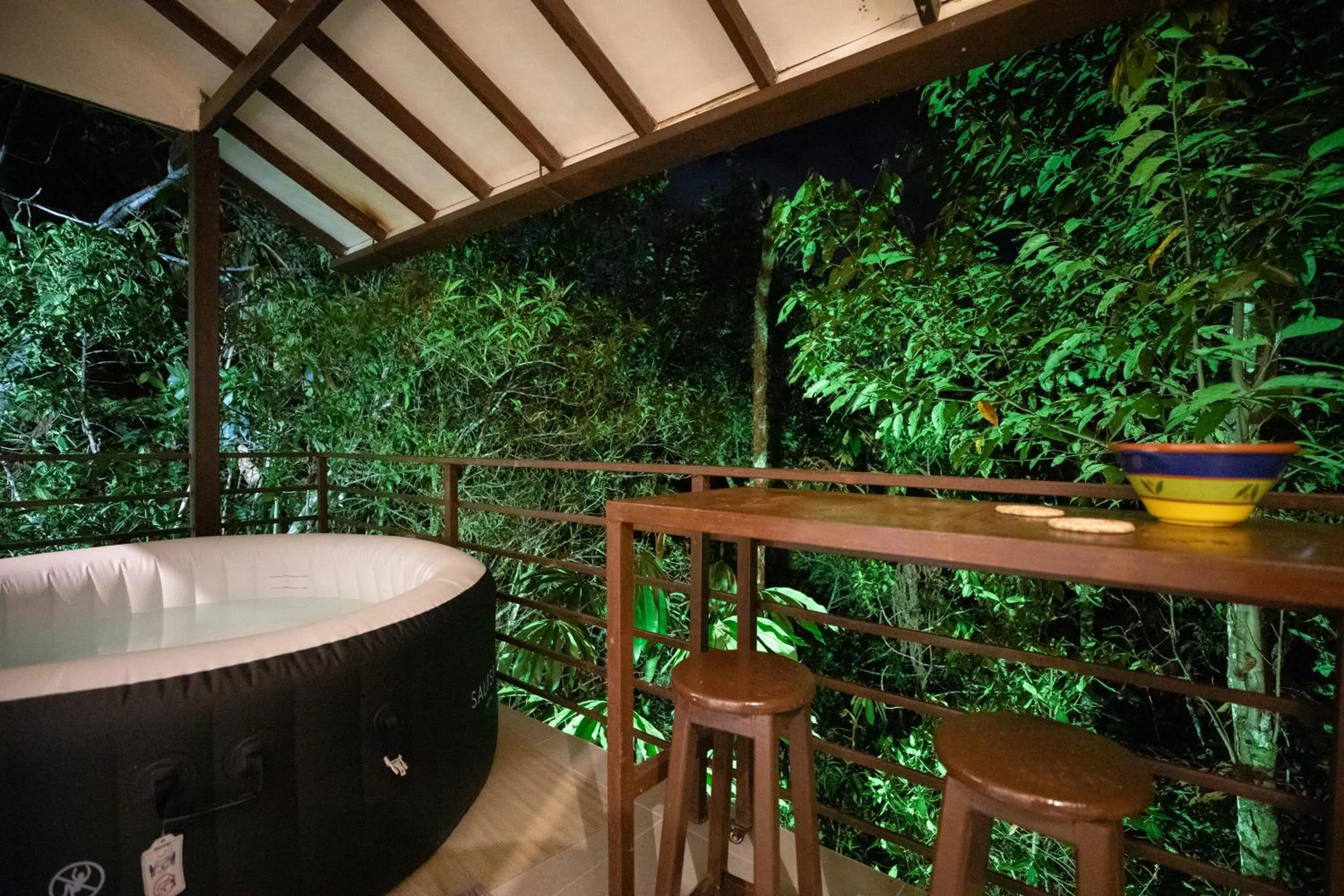 Patio in Roots Eco House