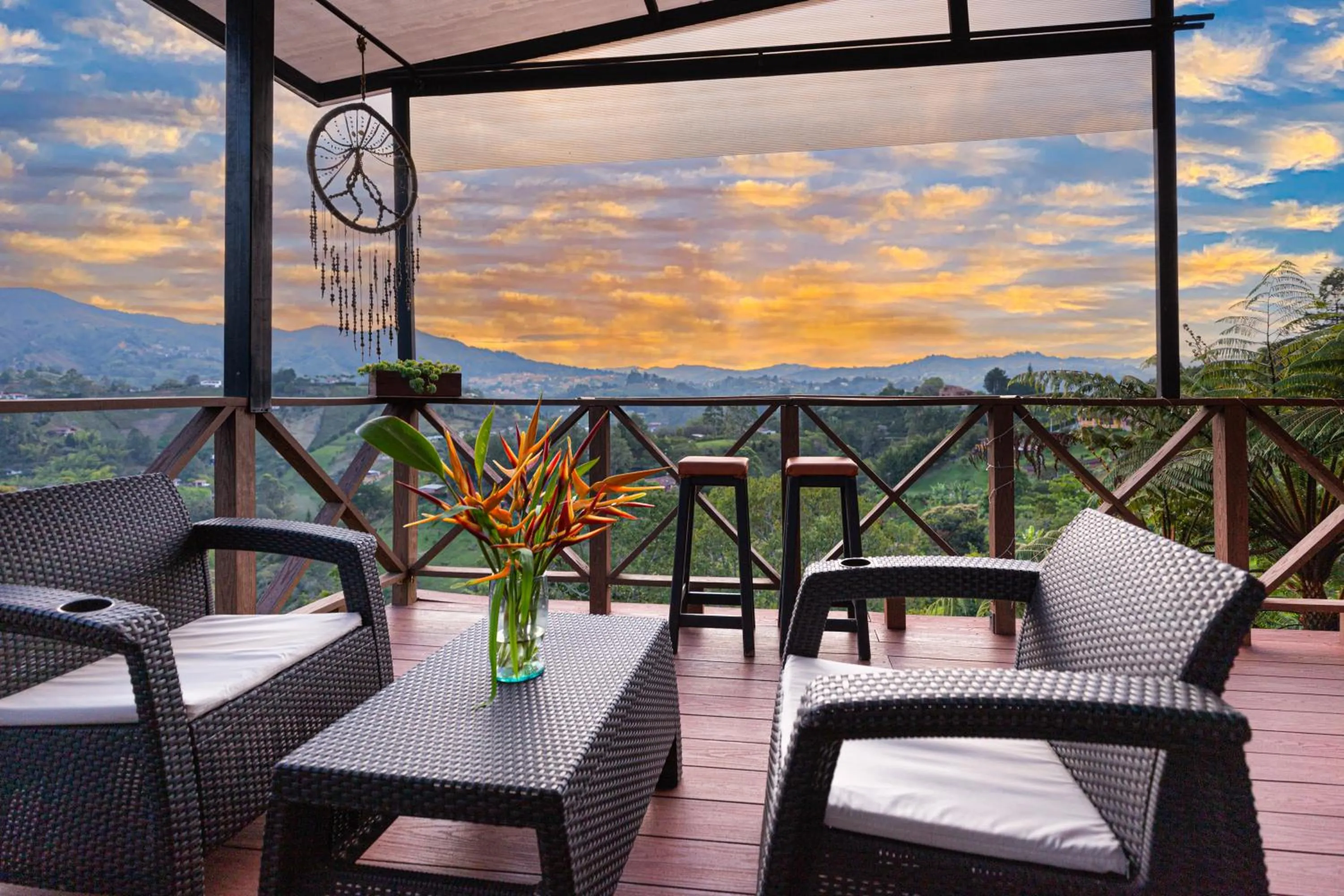 Patio in Roots Eco House