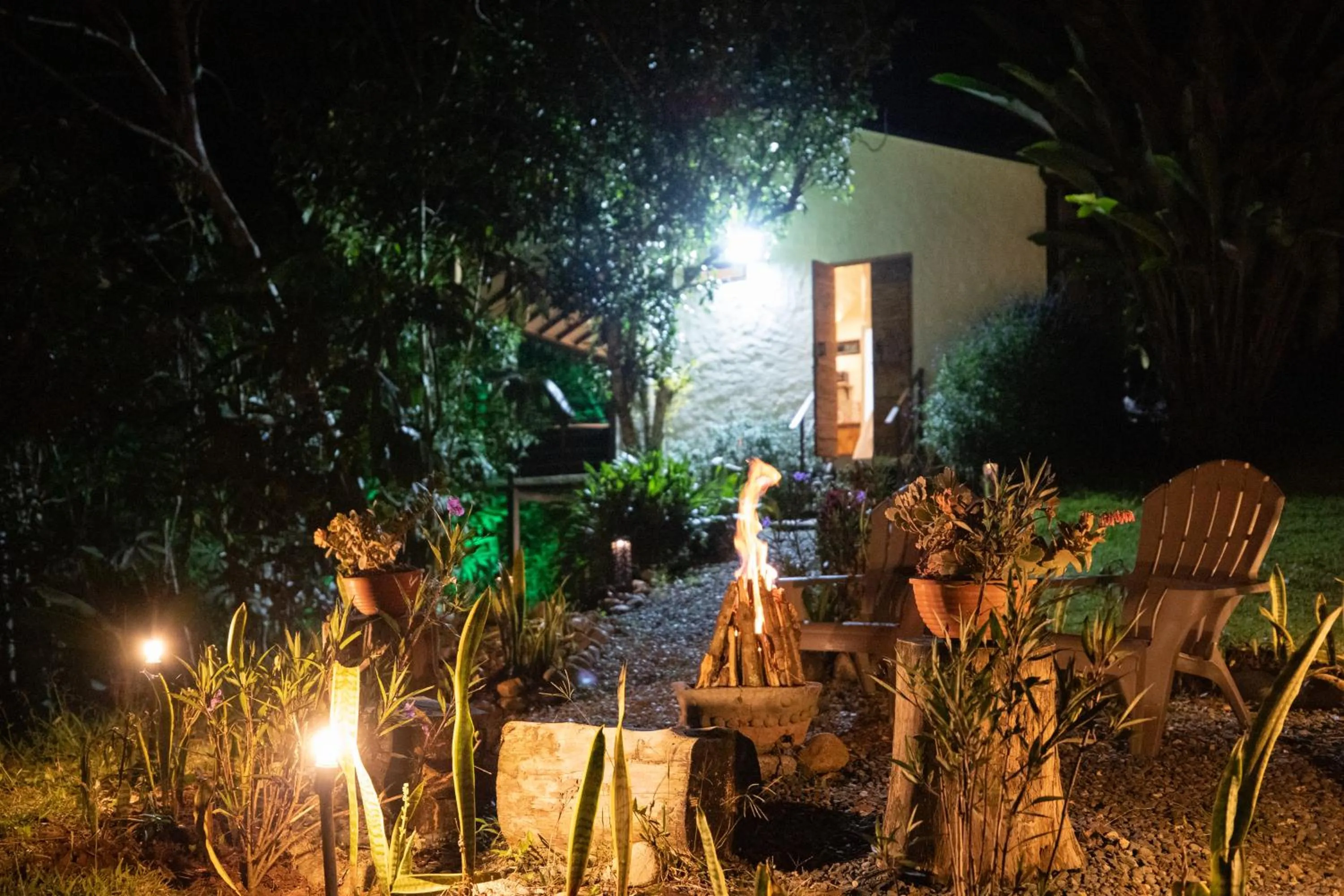 Patio in Roots Eco House
