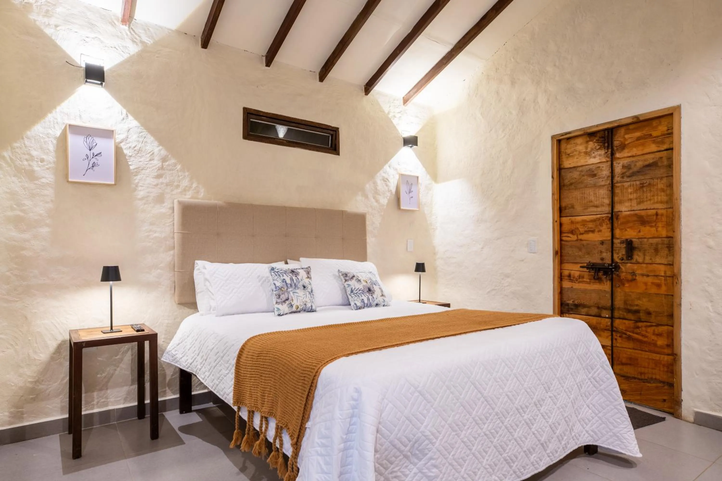 Bed in Roots Eco House