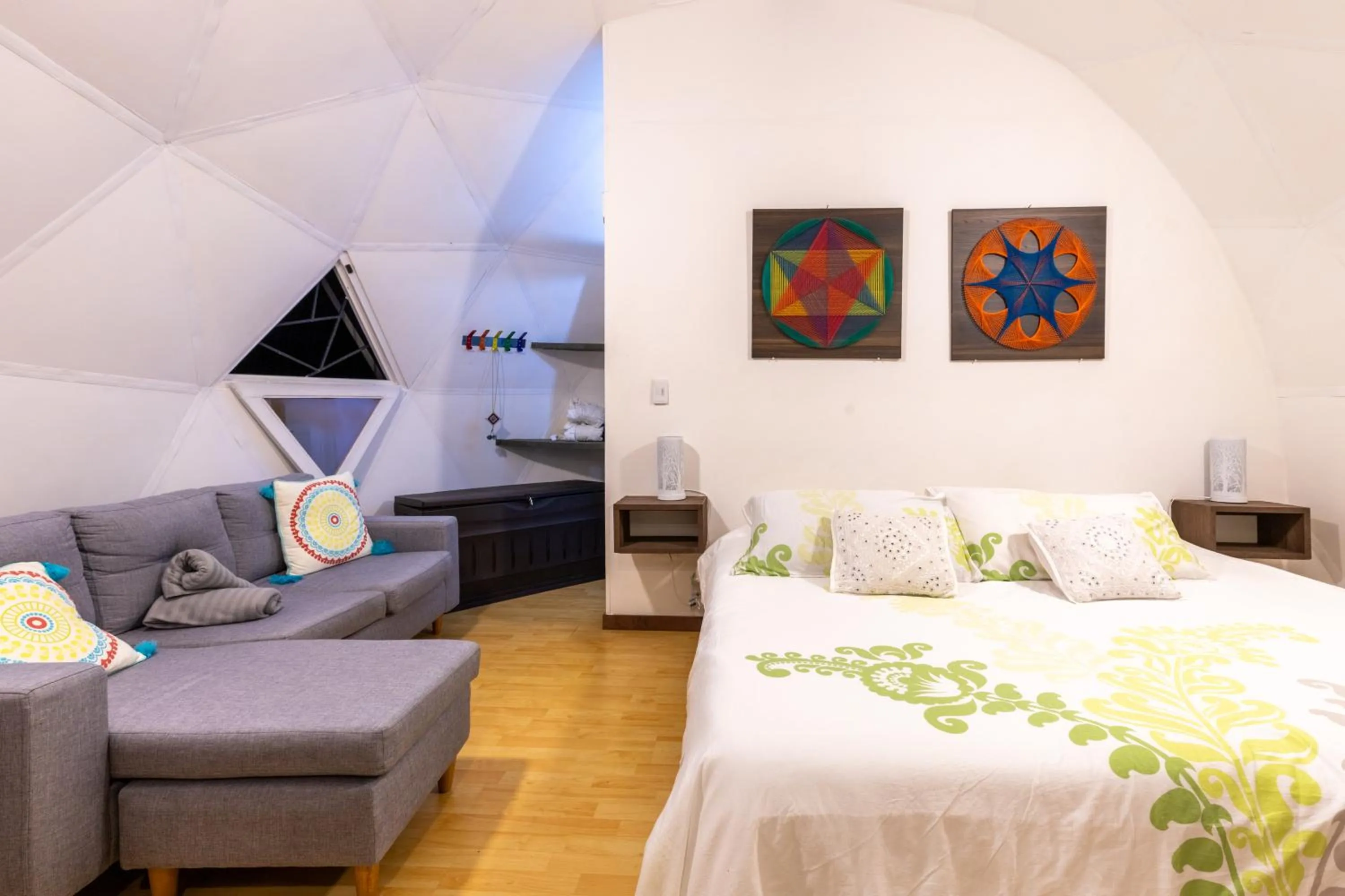 Bed in Roots Eco House