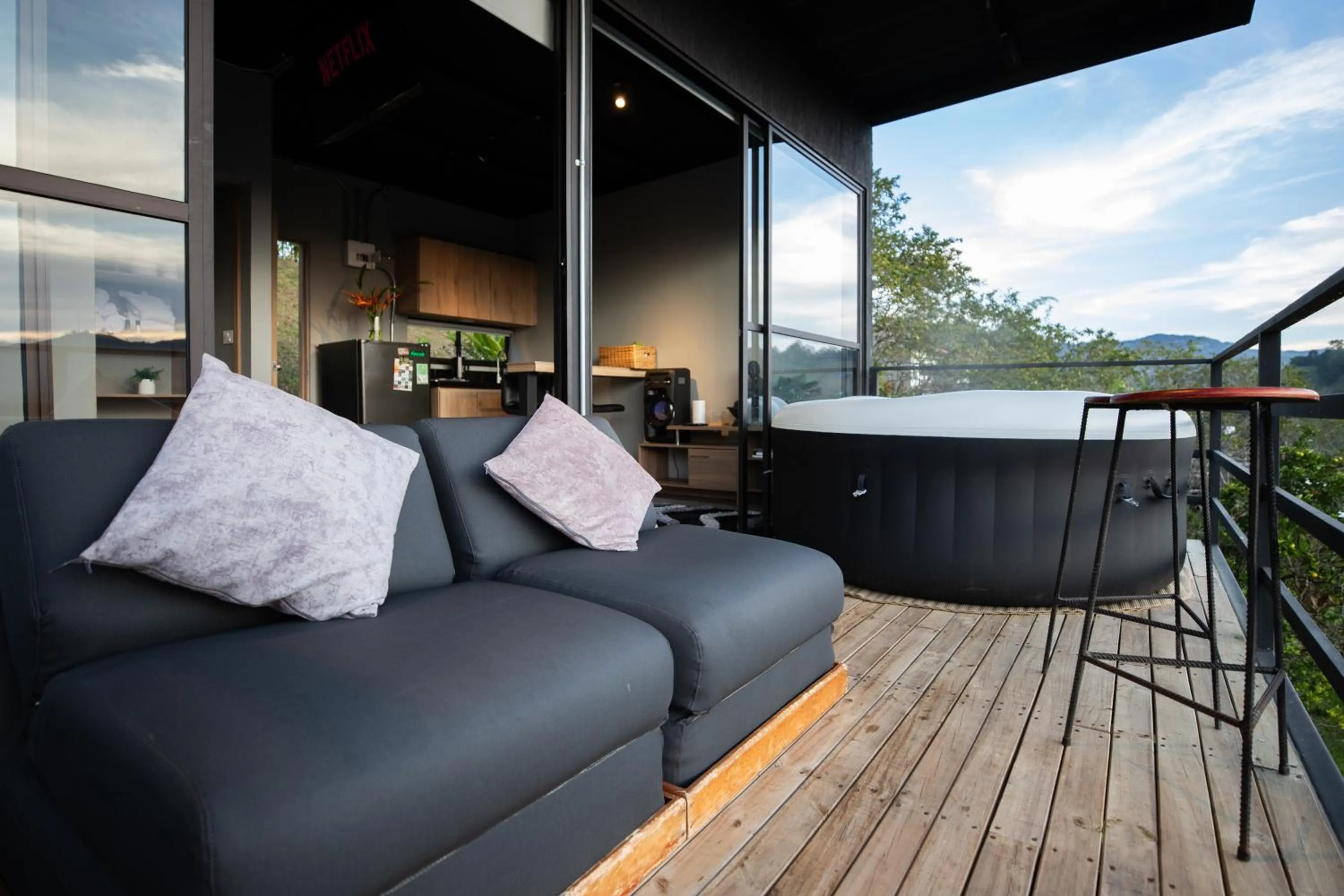 Patio in Roots Eco House