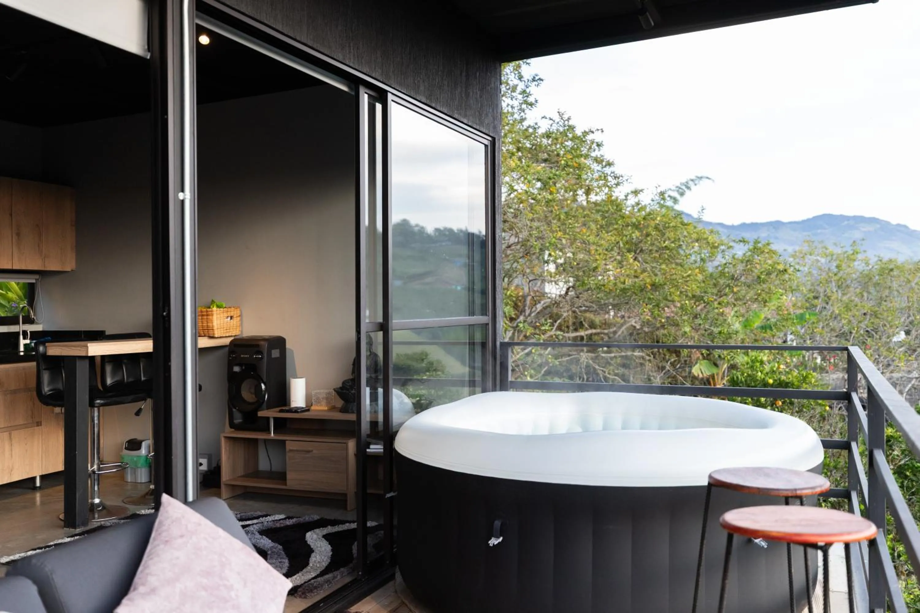 Natural landscape in Roots Eco House