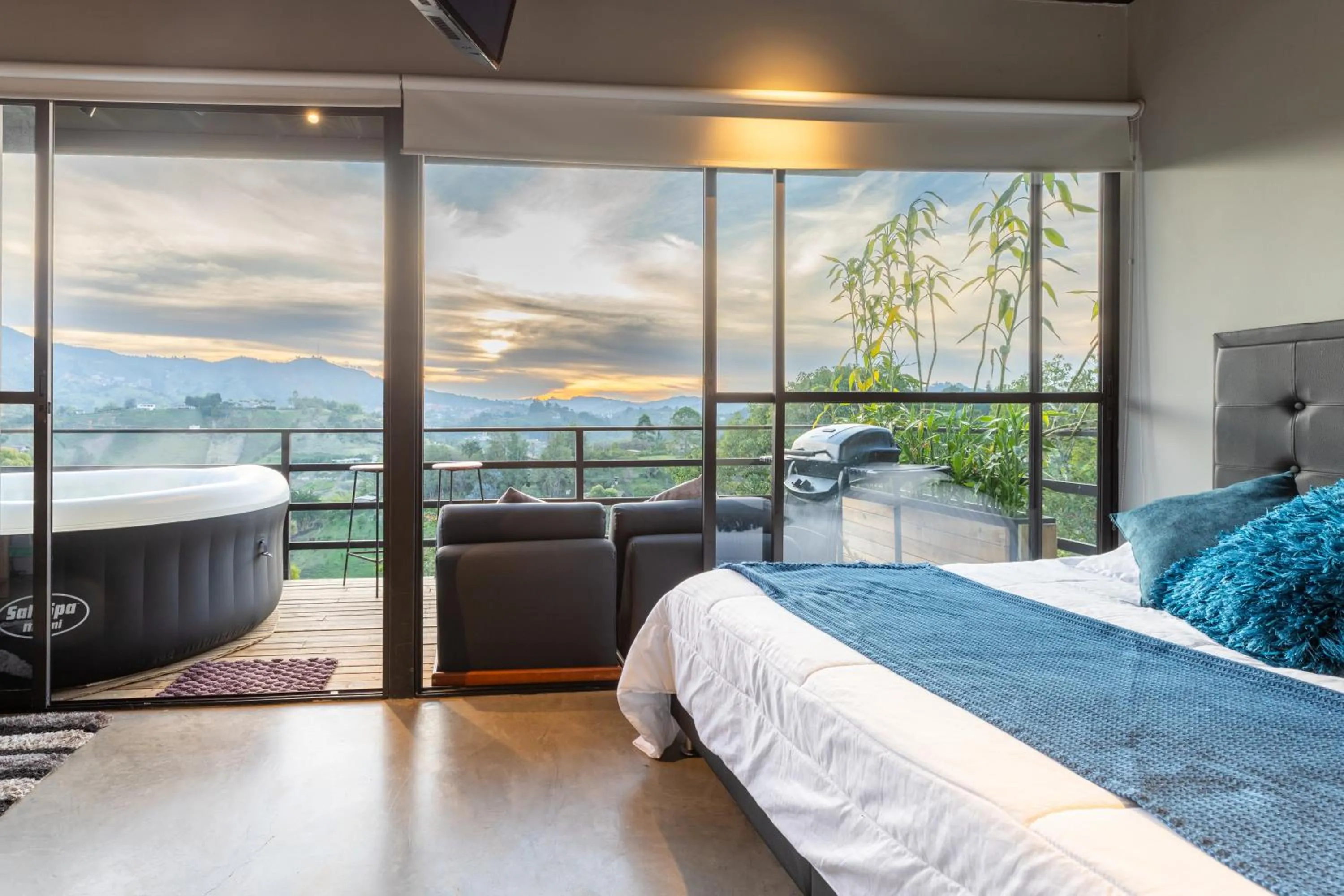 Bed in Roots Eco House