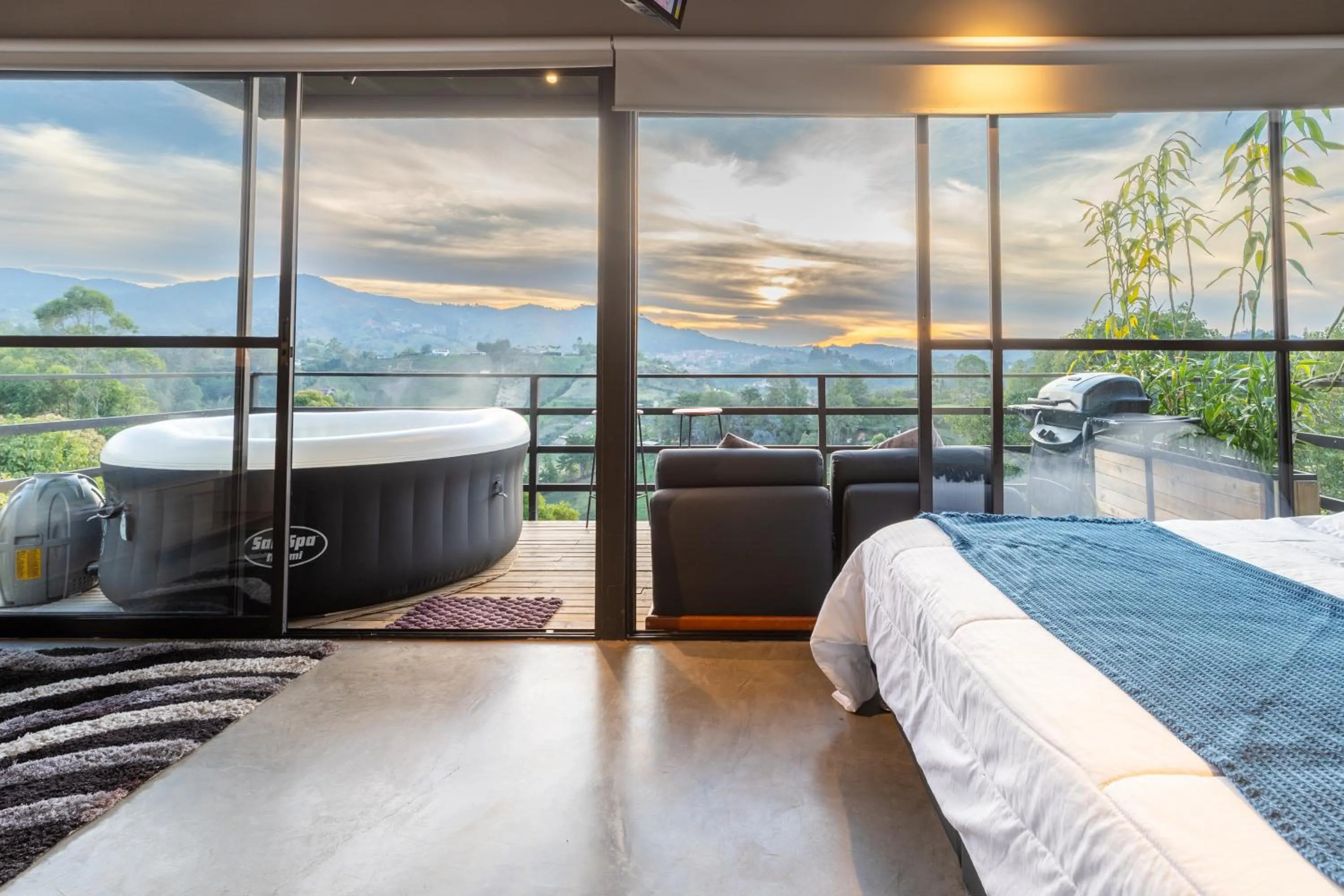 Bed in Roots Eco House