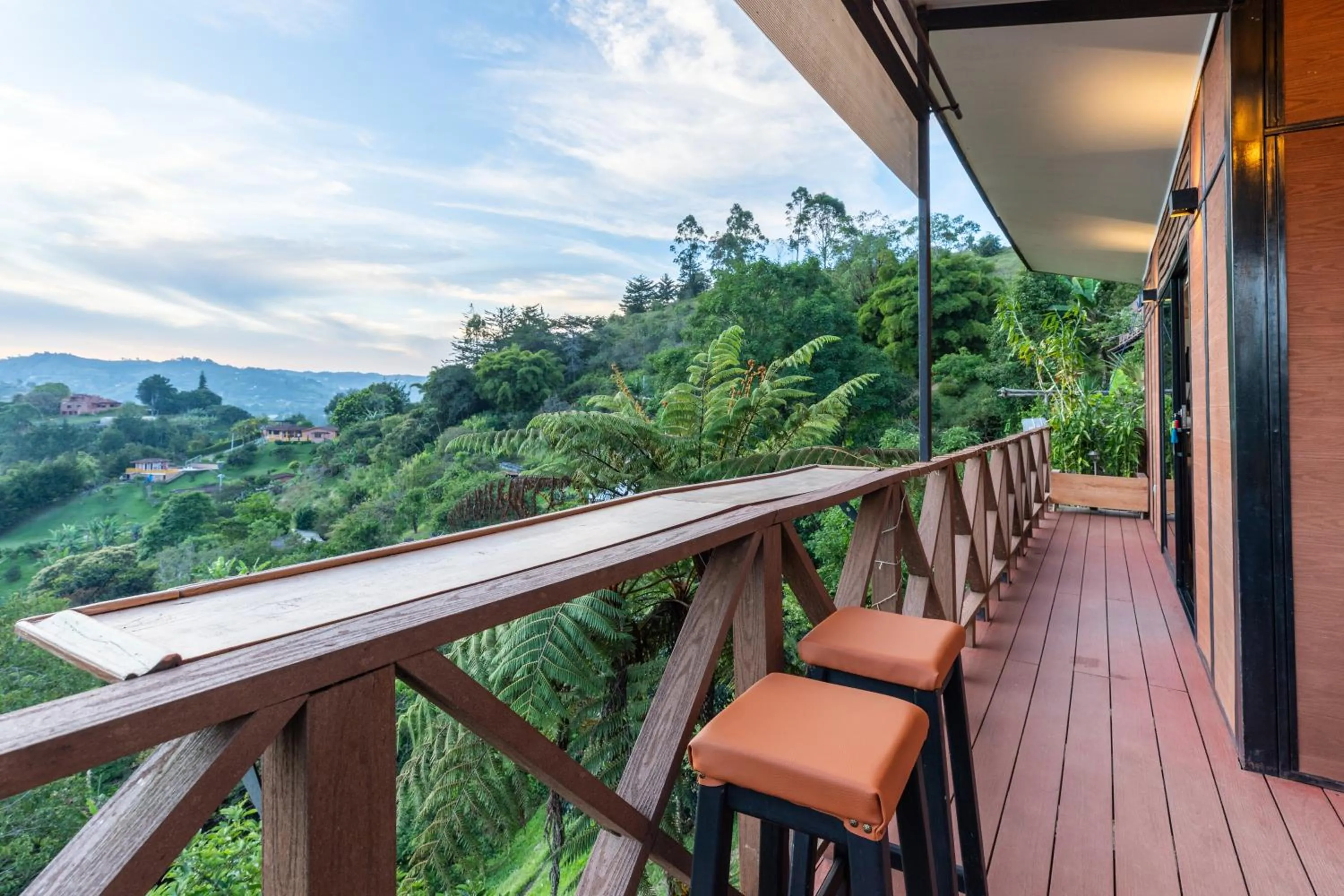 Patio in Roots Eco House