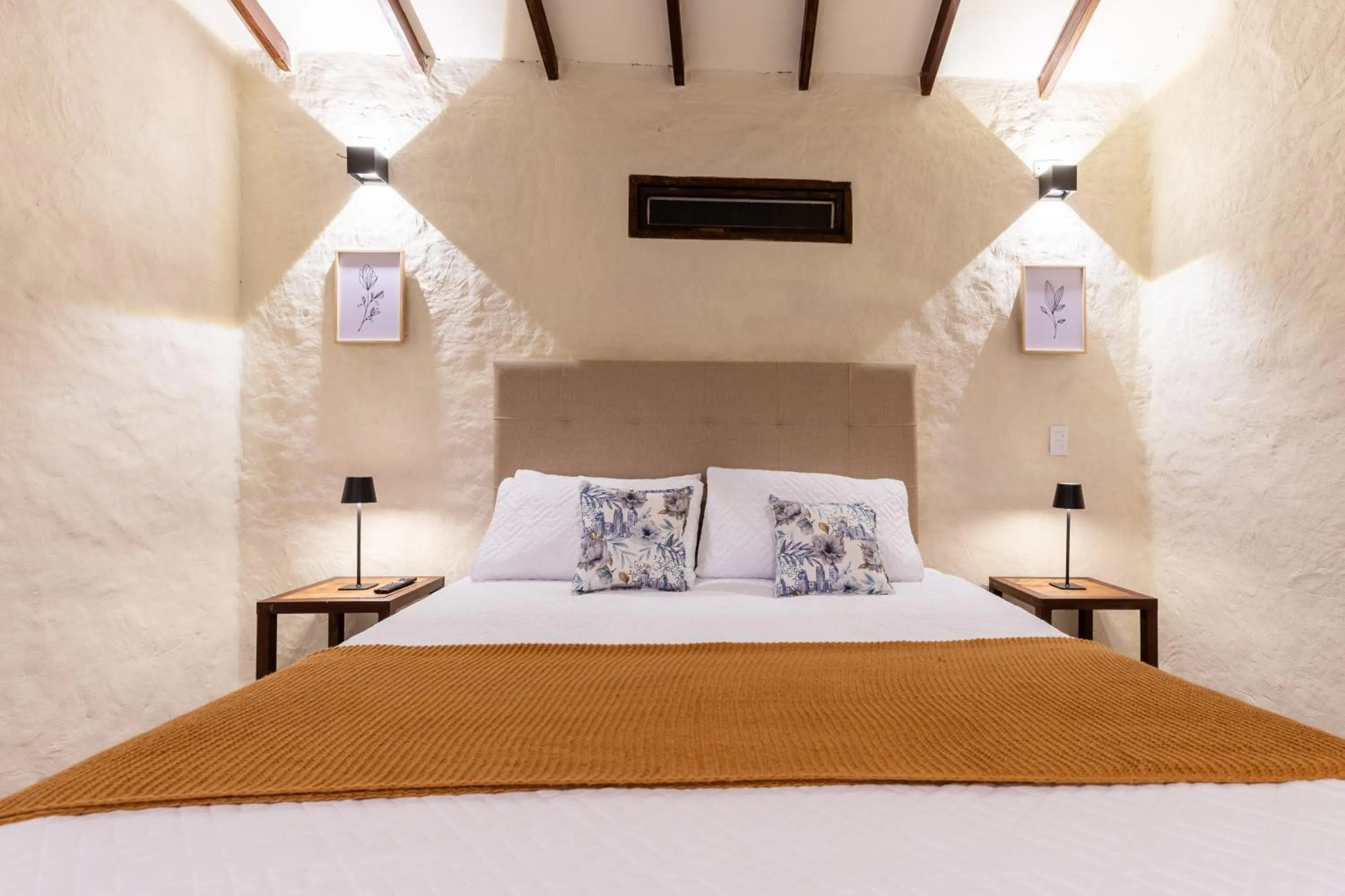 Bed in Roots Eco House