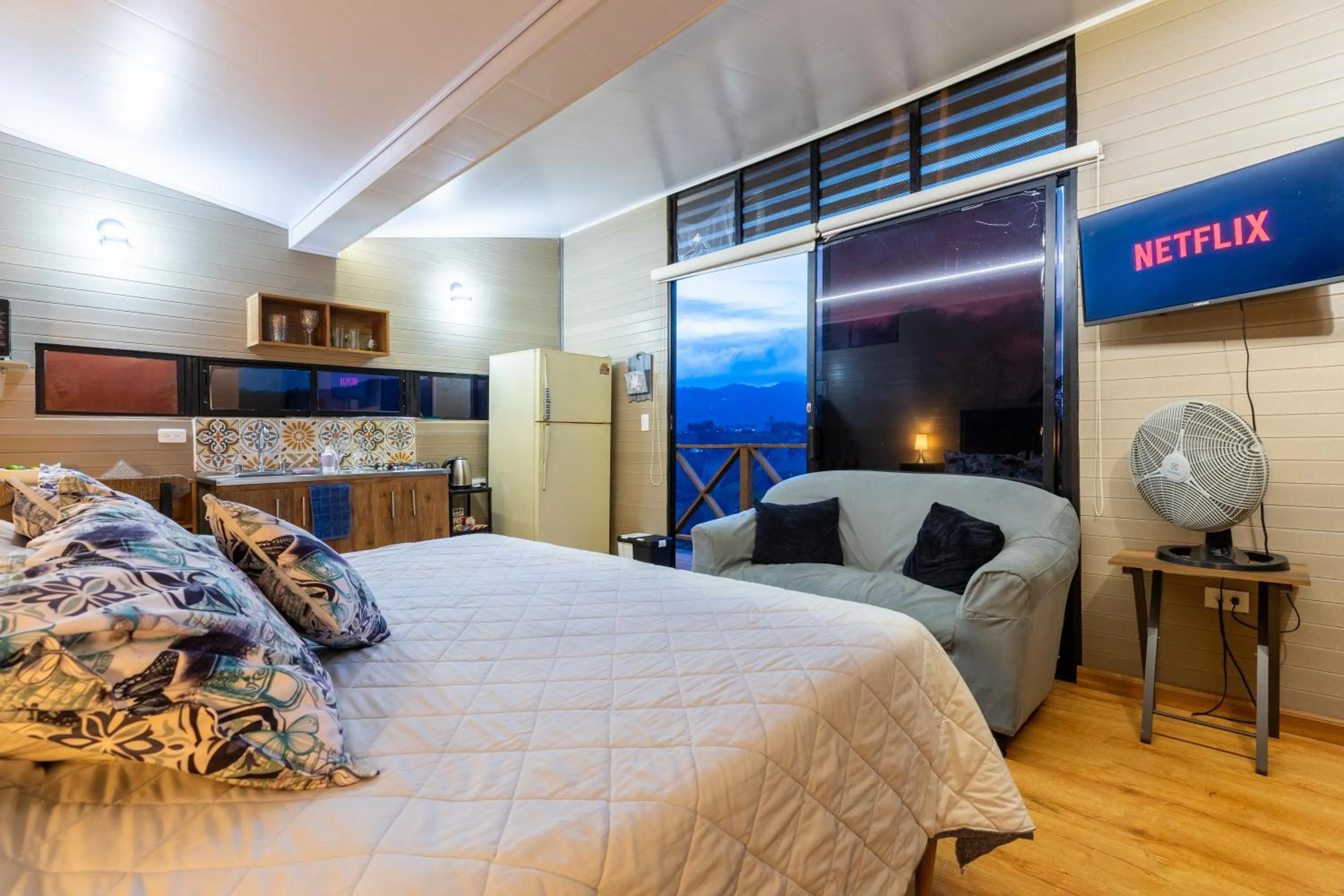 Bed in Roots Eco House
