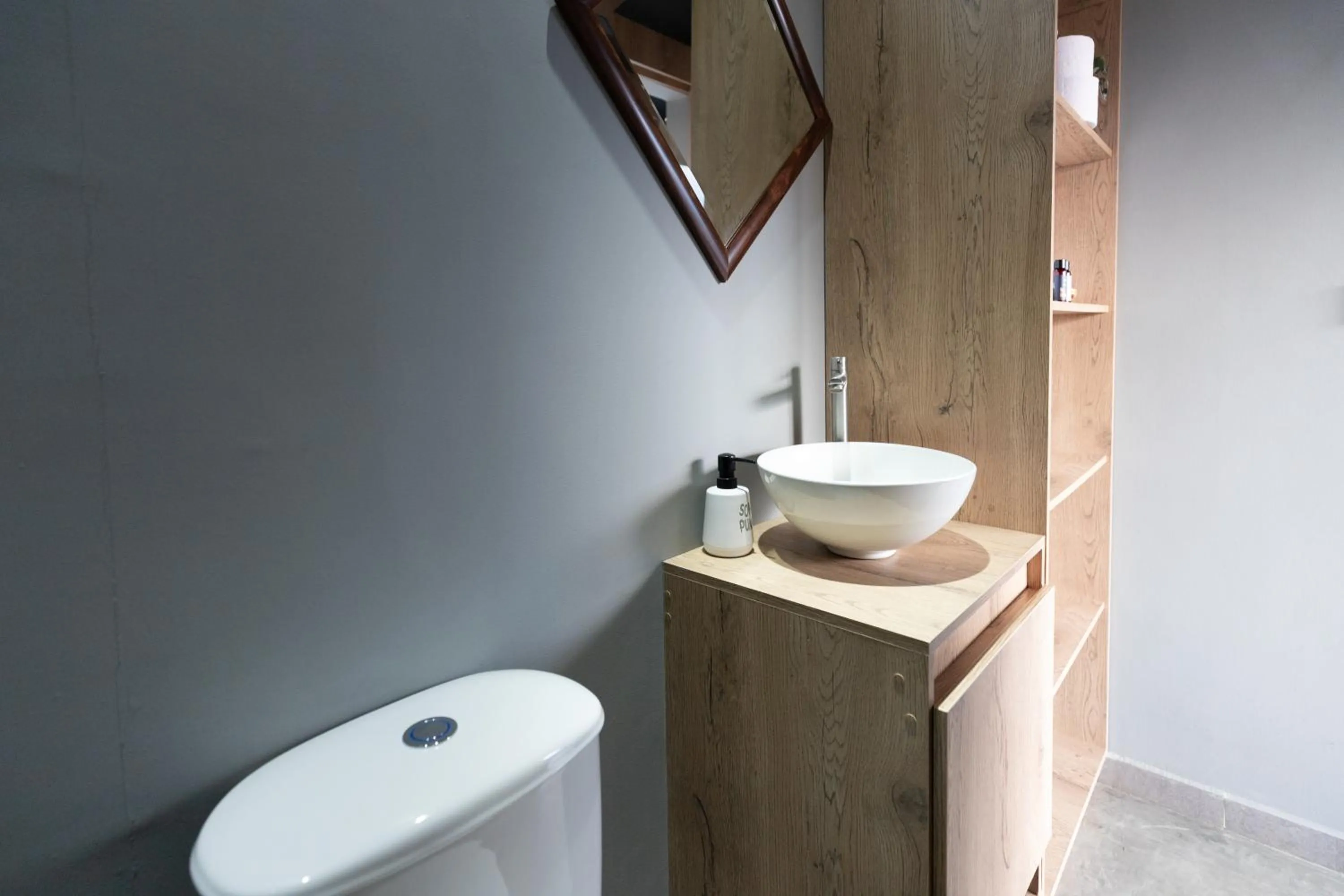 Toilet in Roots Eco House
