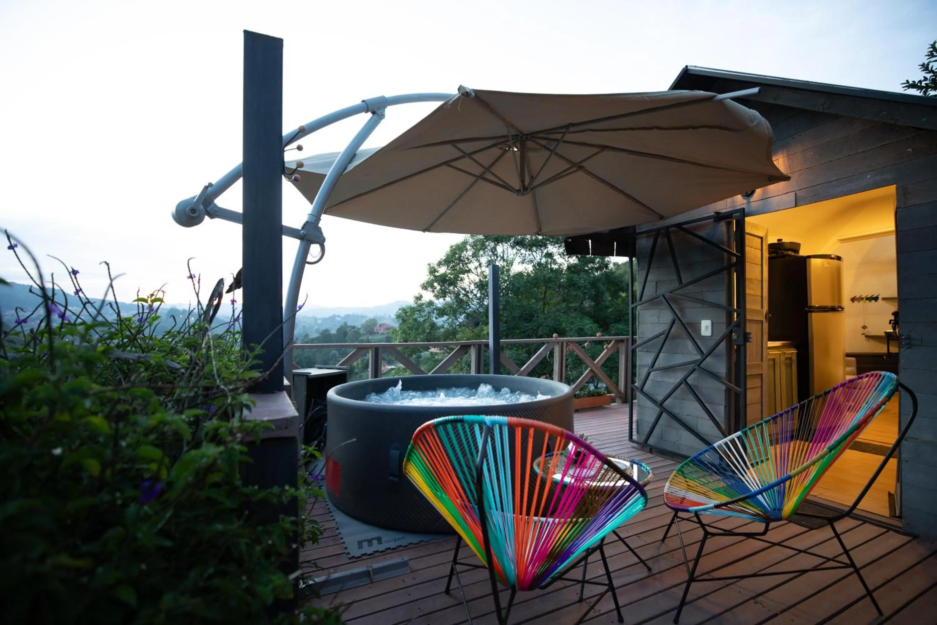 Patio in Roots Eco House