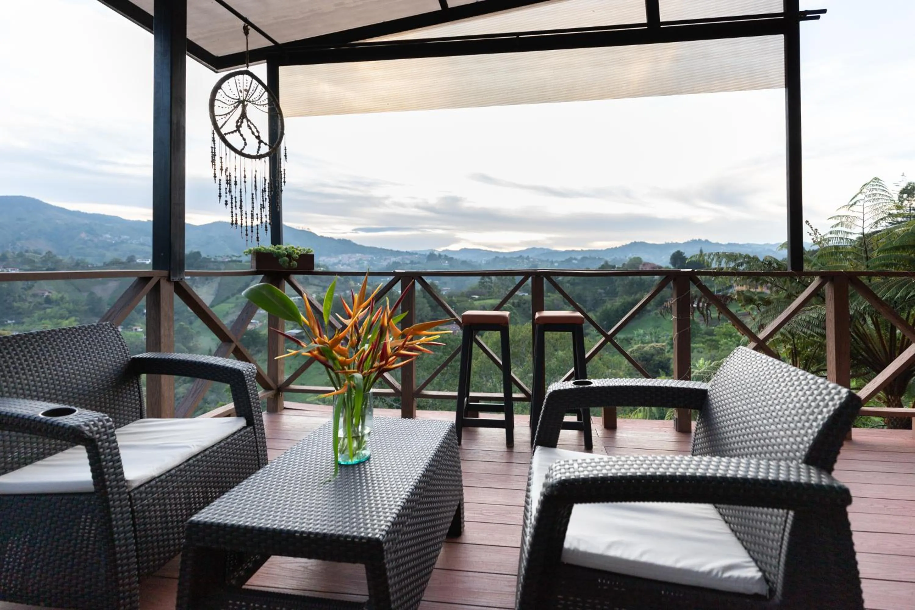 Patio in Roots Eco House