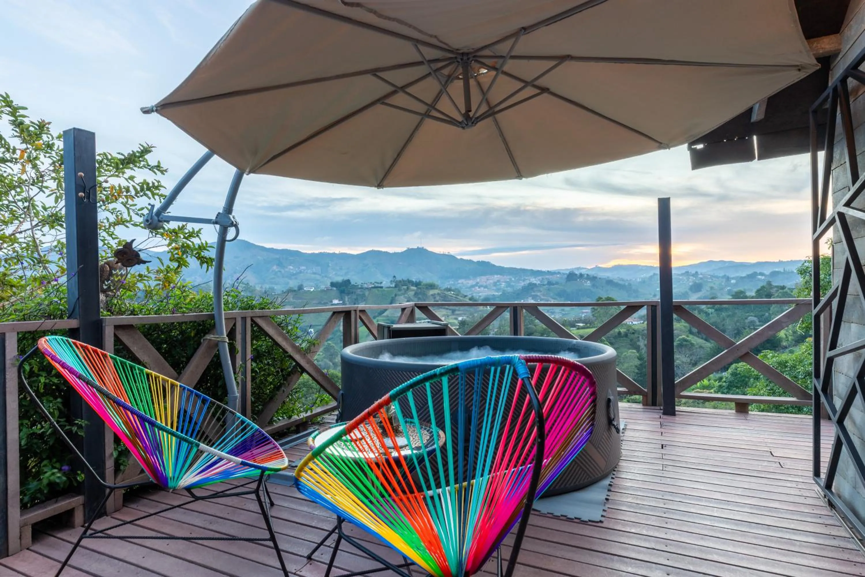 Patio in Roots Eco House
