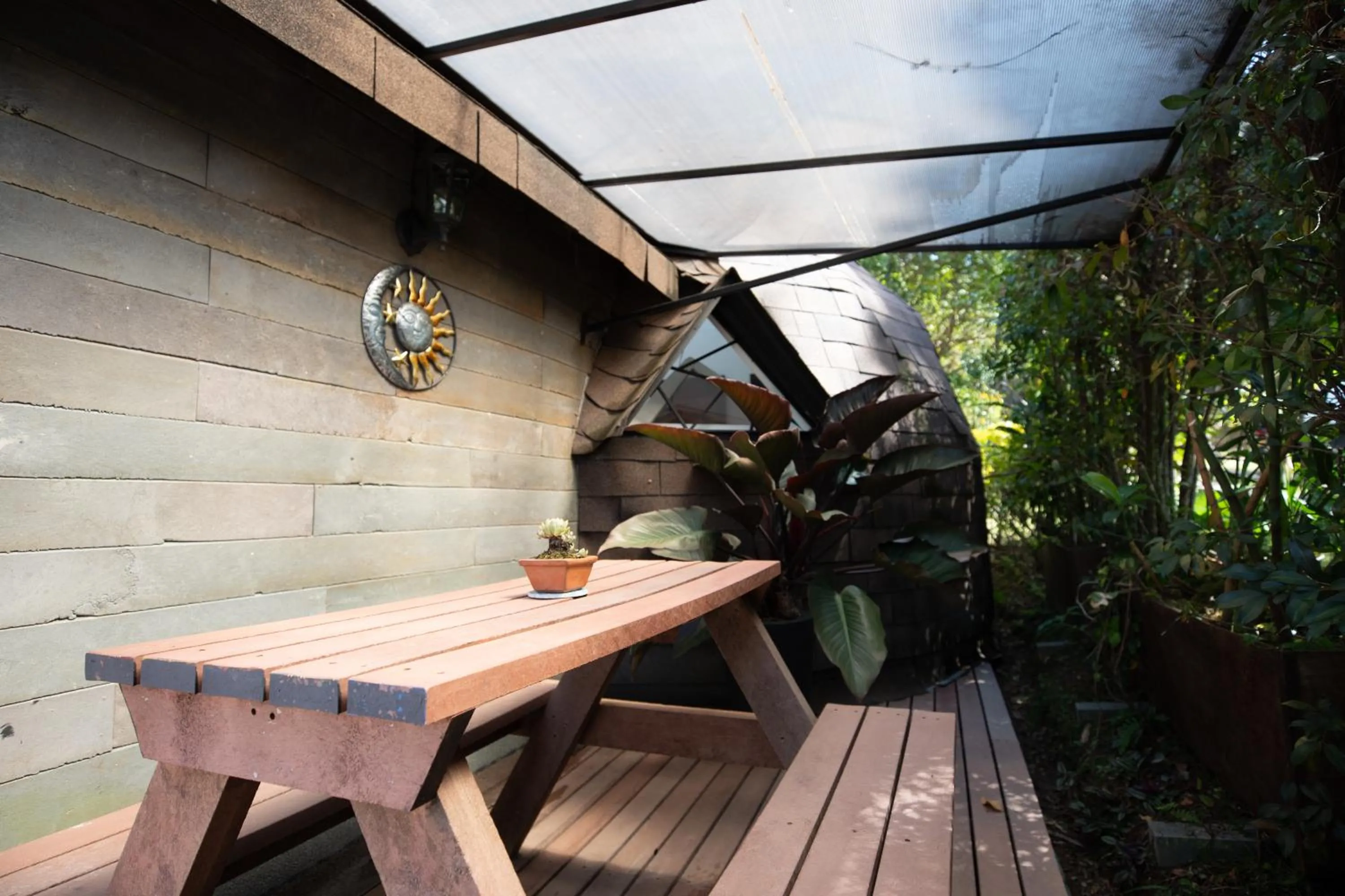 Patio in Roots Eco House