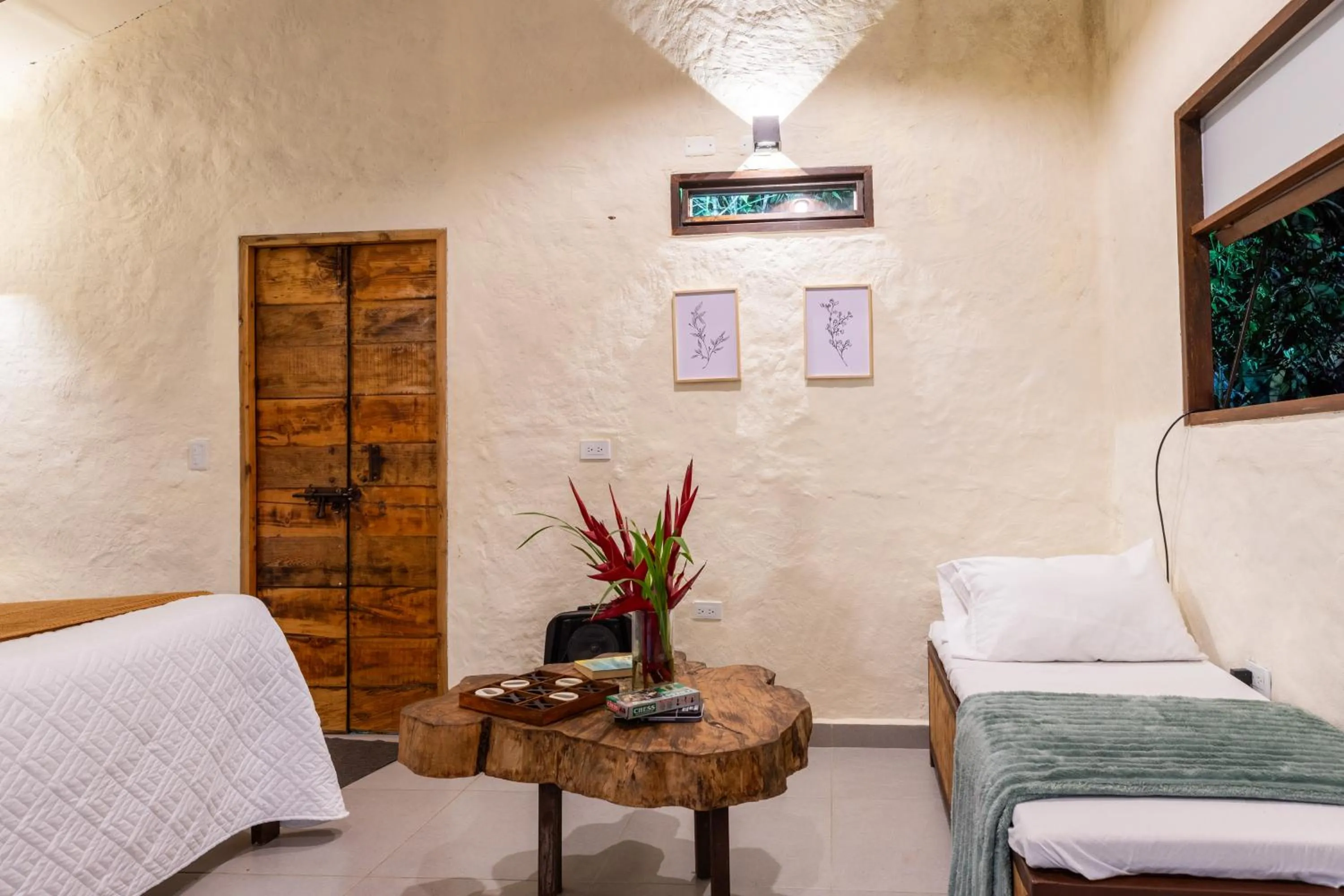 Bed in Roots Eco House