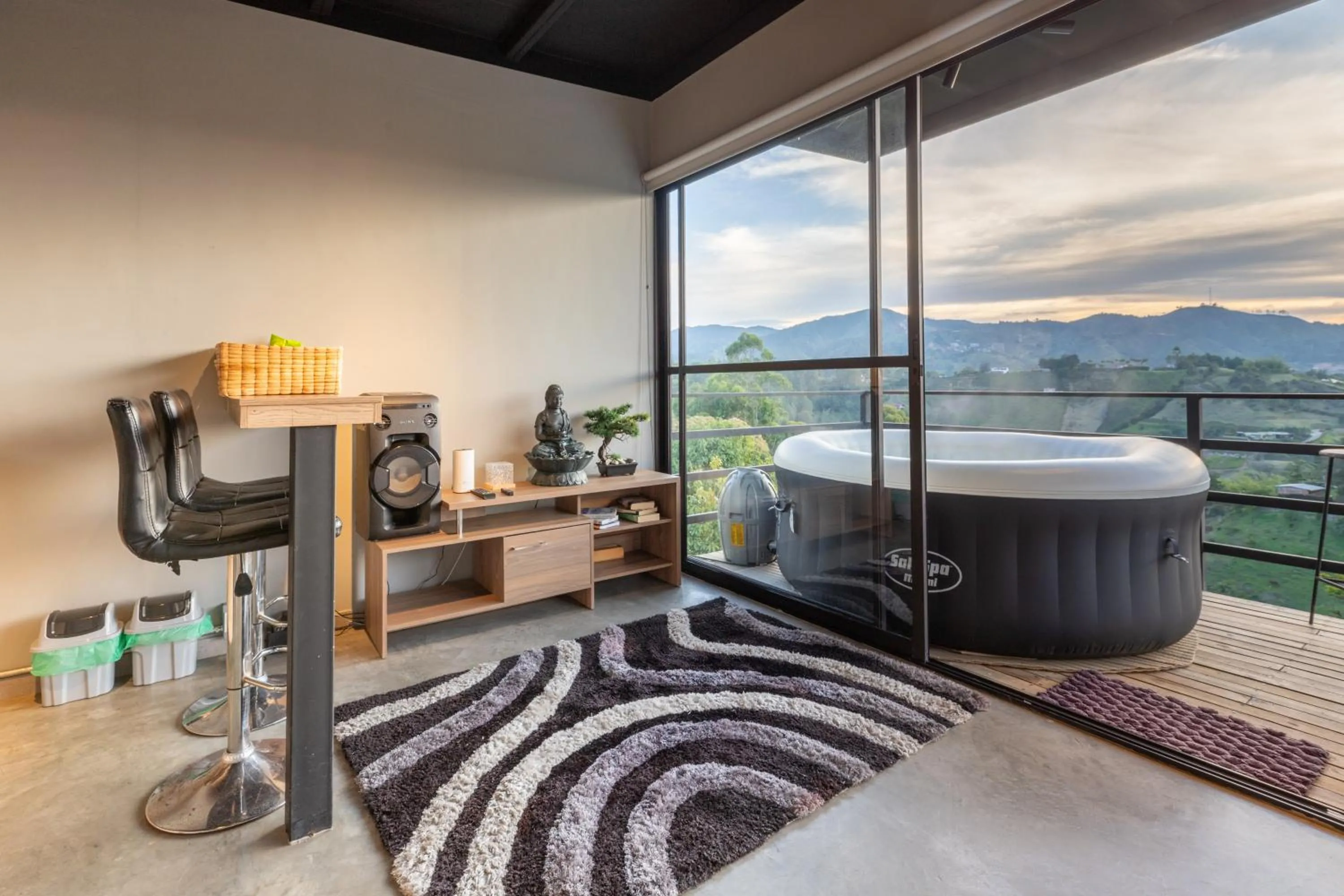 Natural landscape in Roots Eco House