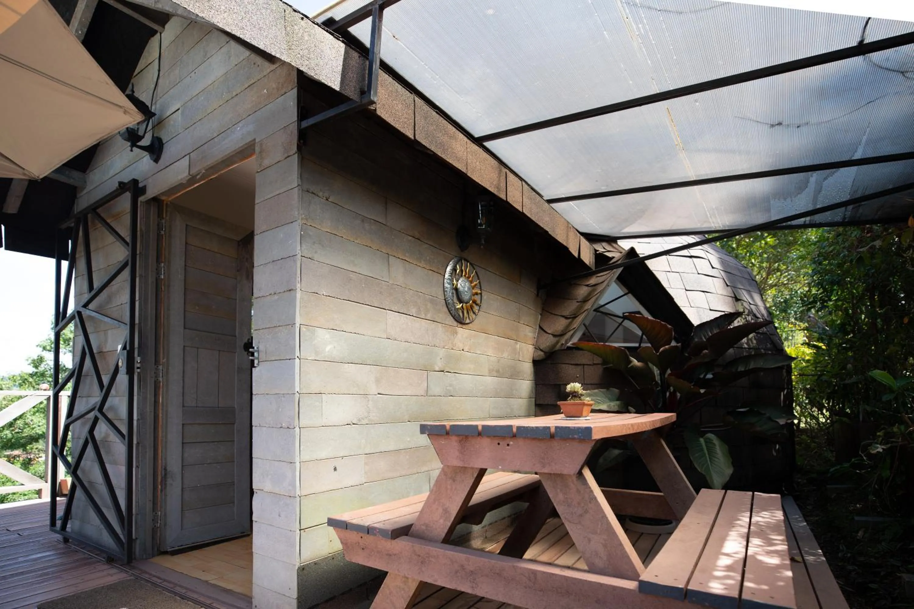 Patio in Roots Eco House