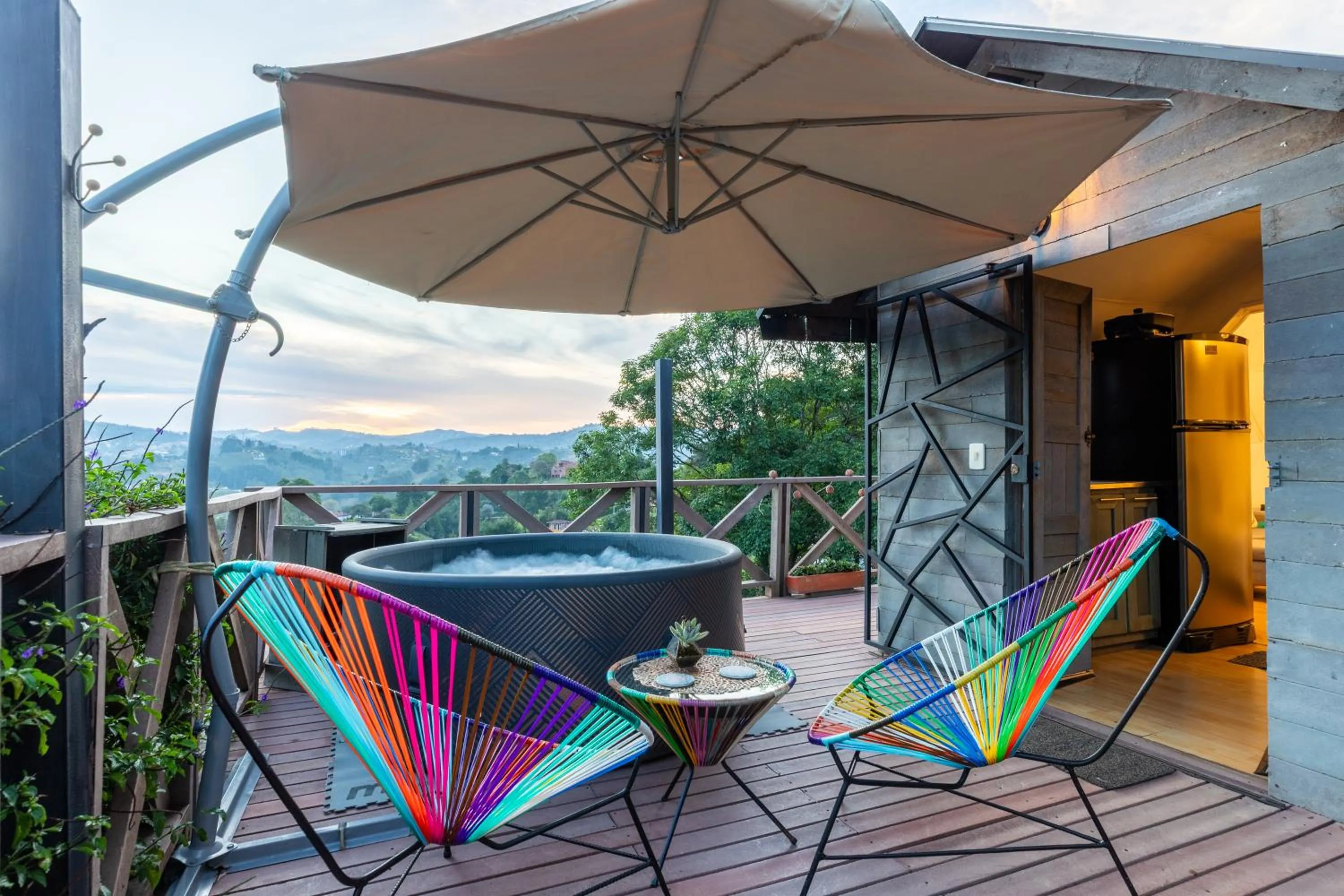 Patio in Roots Eco House