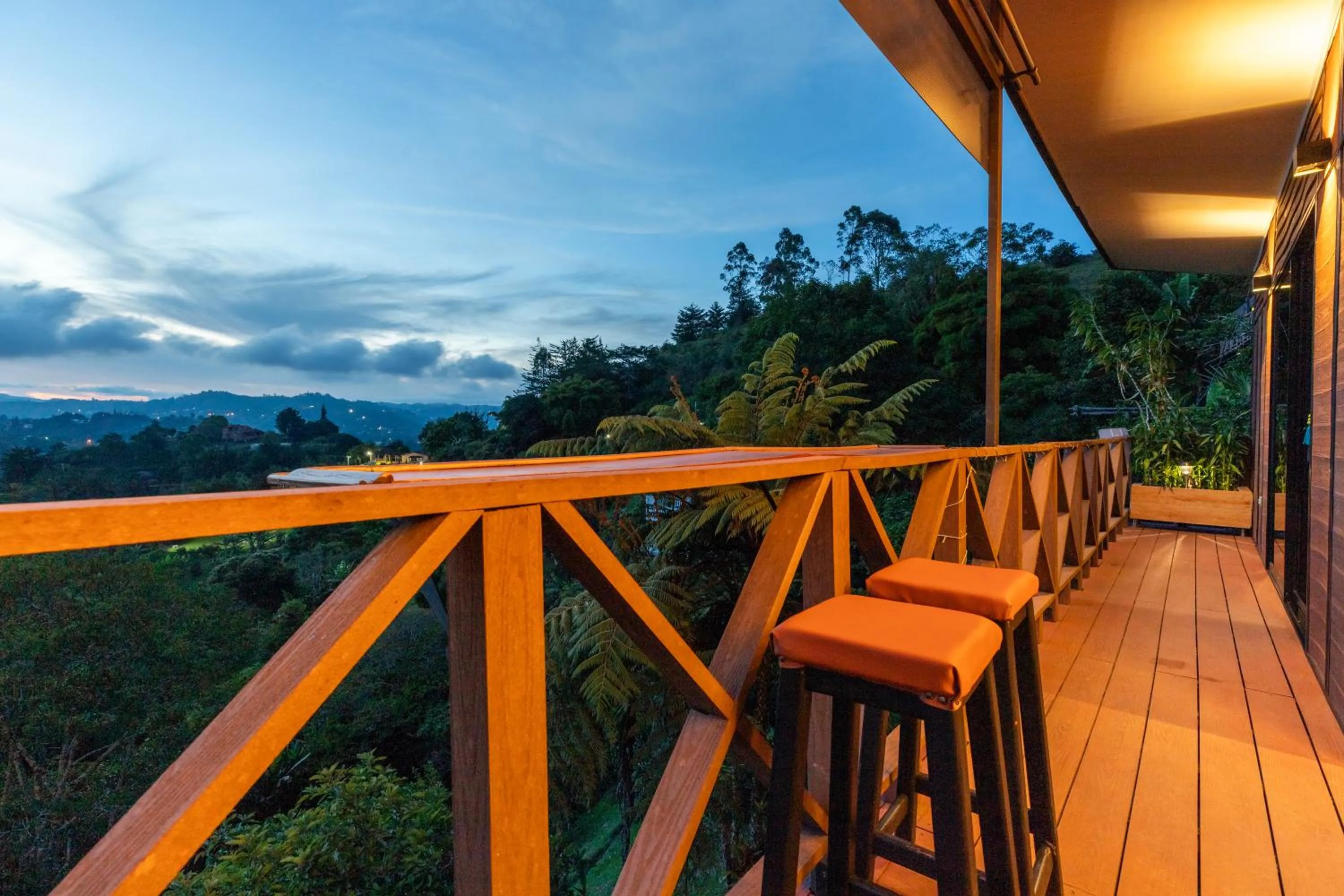Patio in Roots Eco House