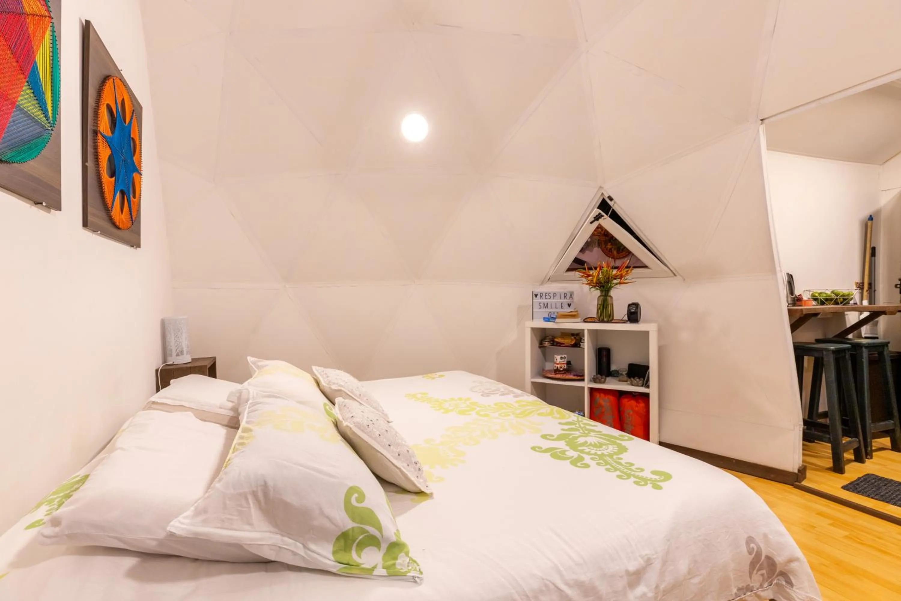 Bed in Roots Eco House