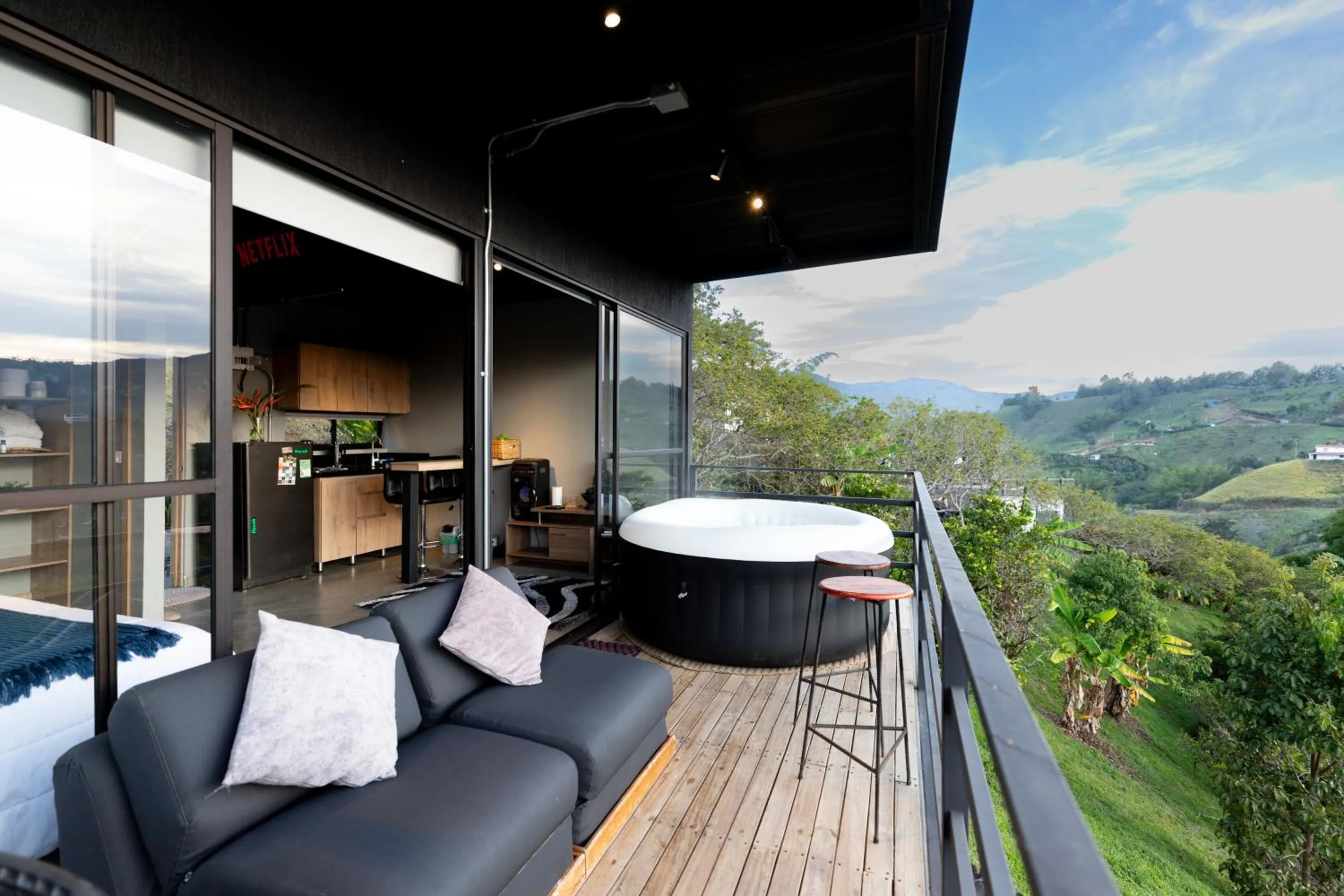 Patio in Roots Eco House