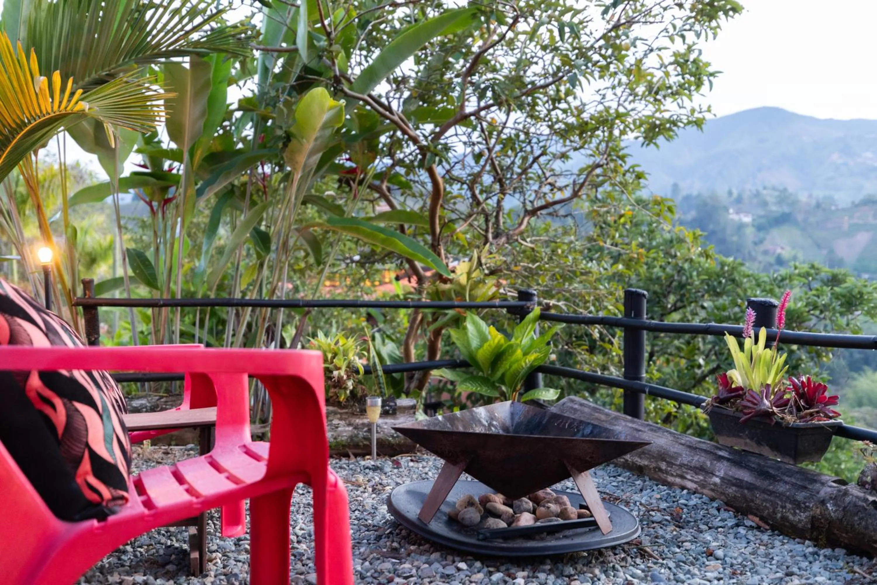 Patio in Roots Eco House