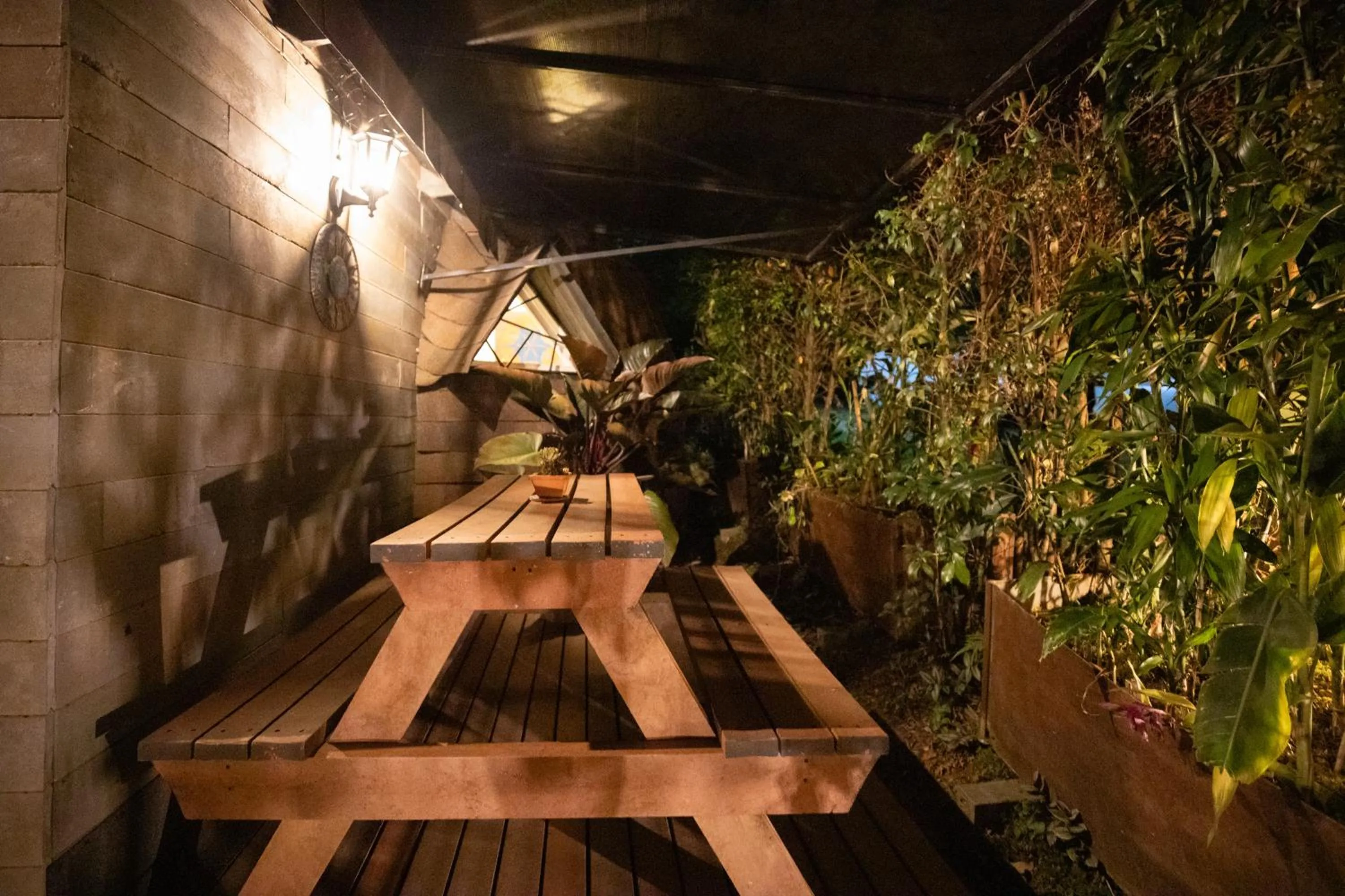Patio in Roots Eco House