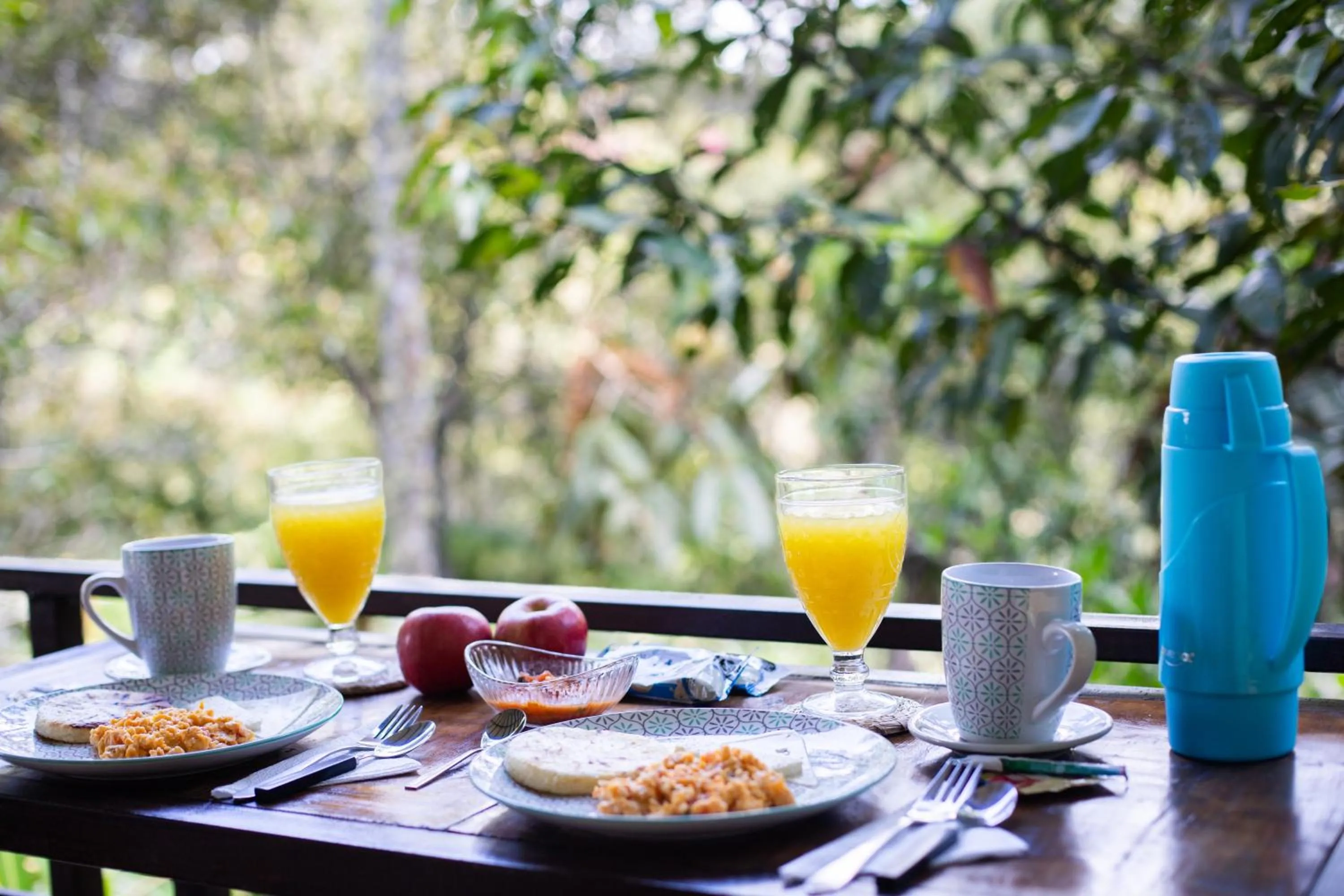 Breakfast in Roots Eco House