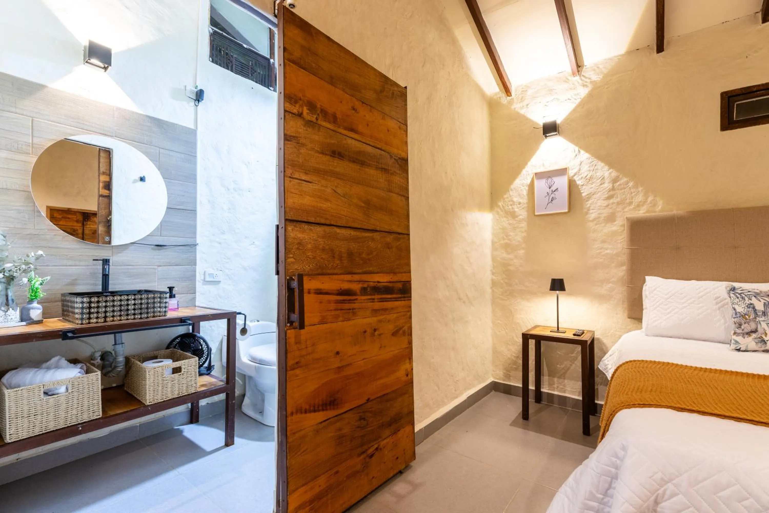 Bed in Roots Eco House
