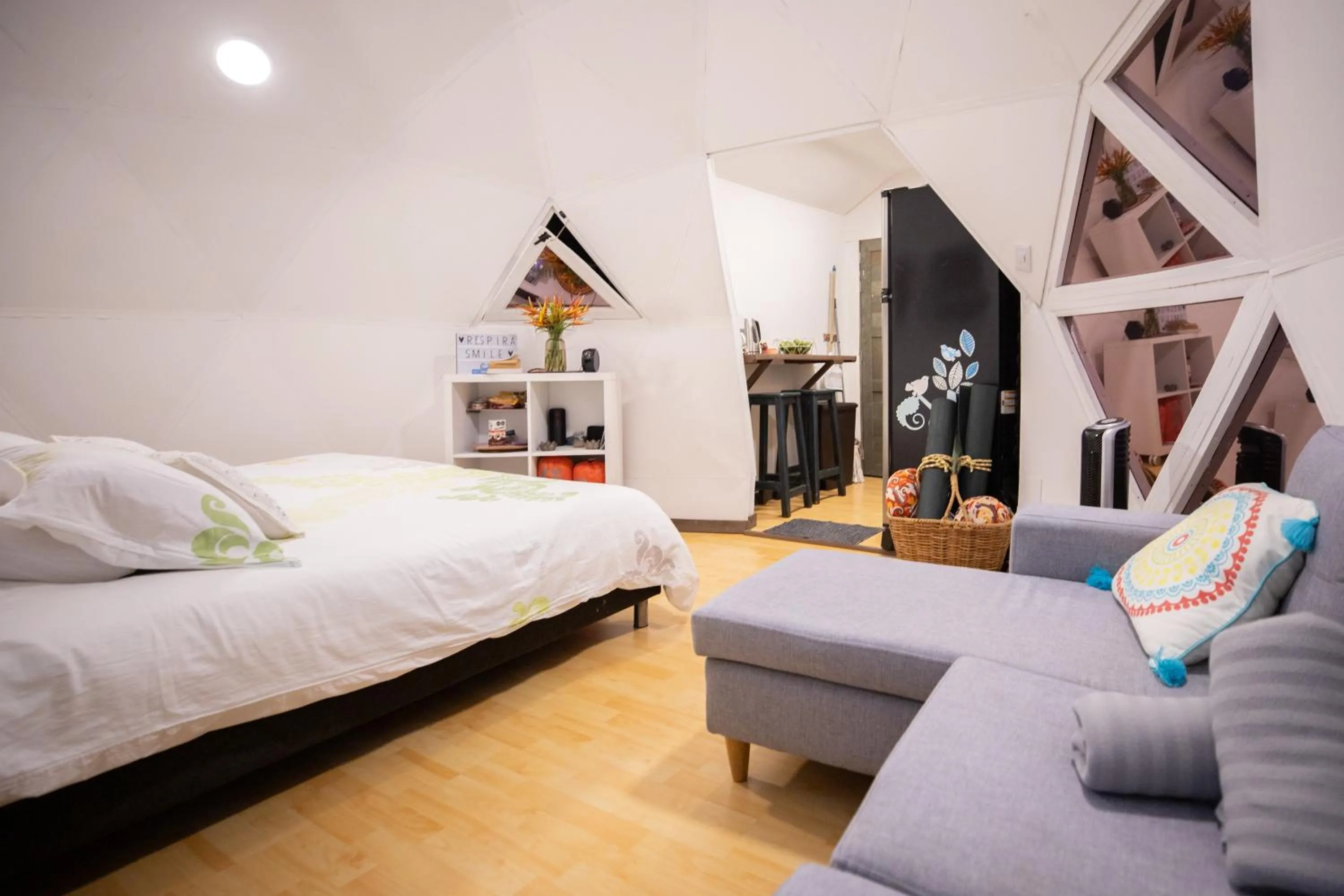 Bed in Roots Eco House