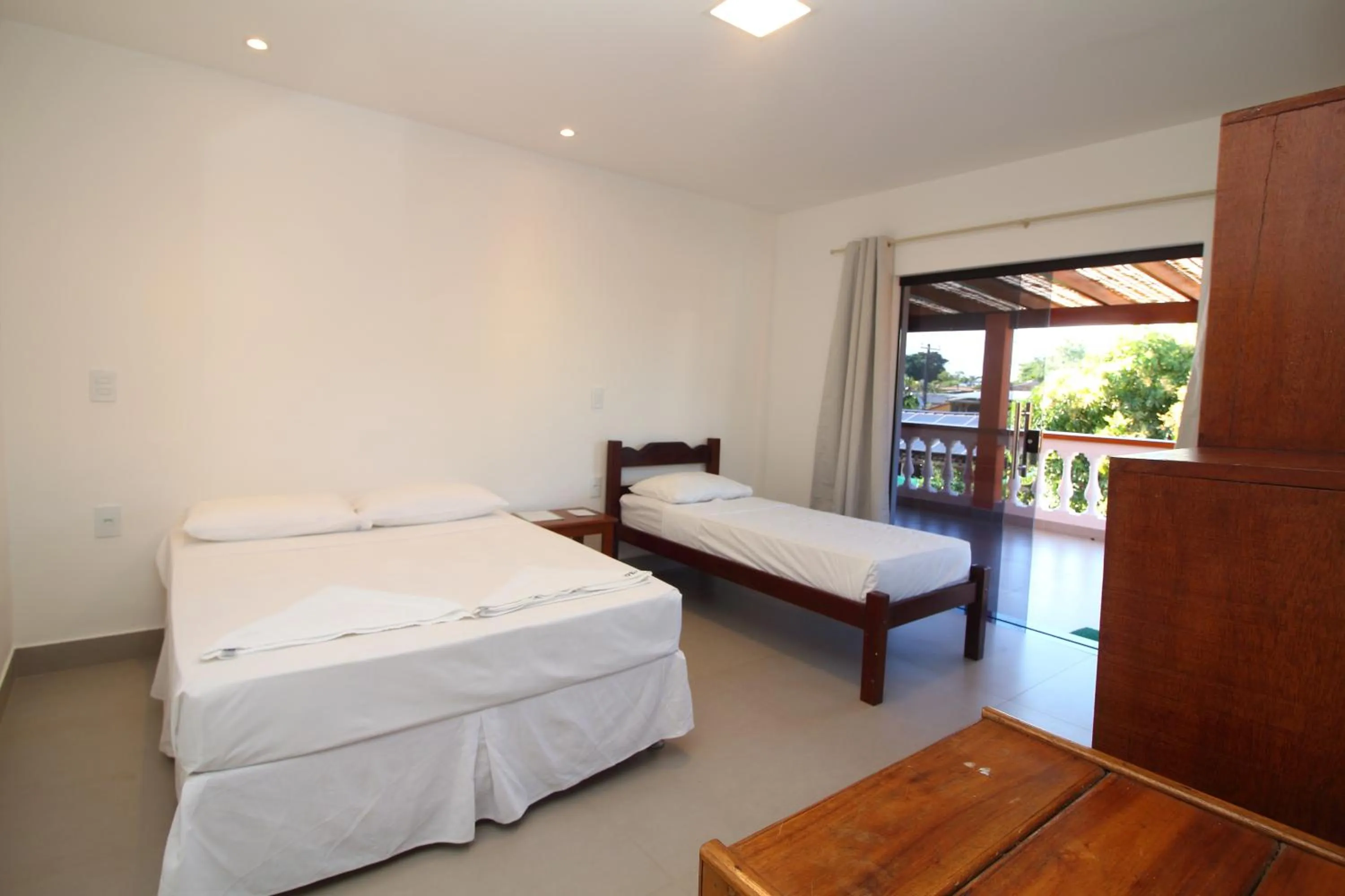 Bed in Pousada Manga Rosa- Arraial