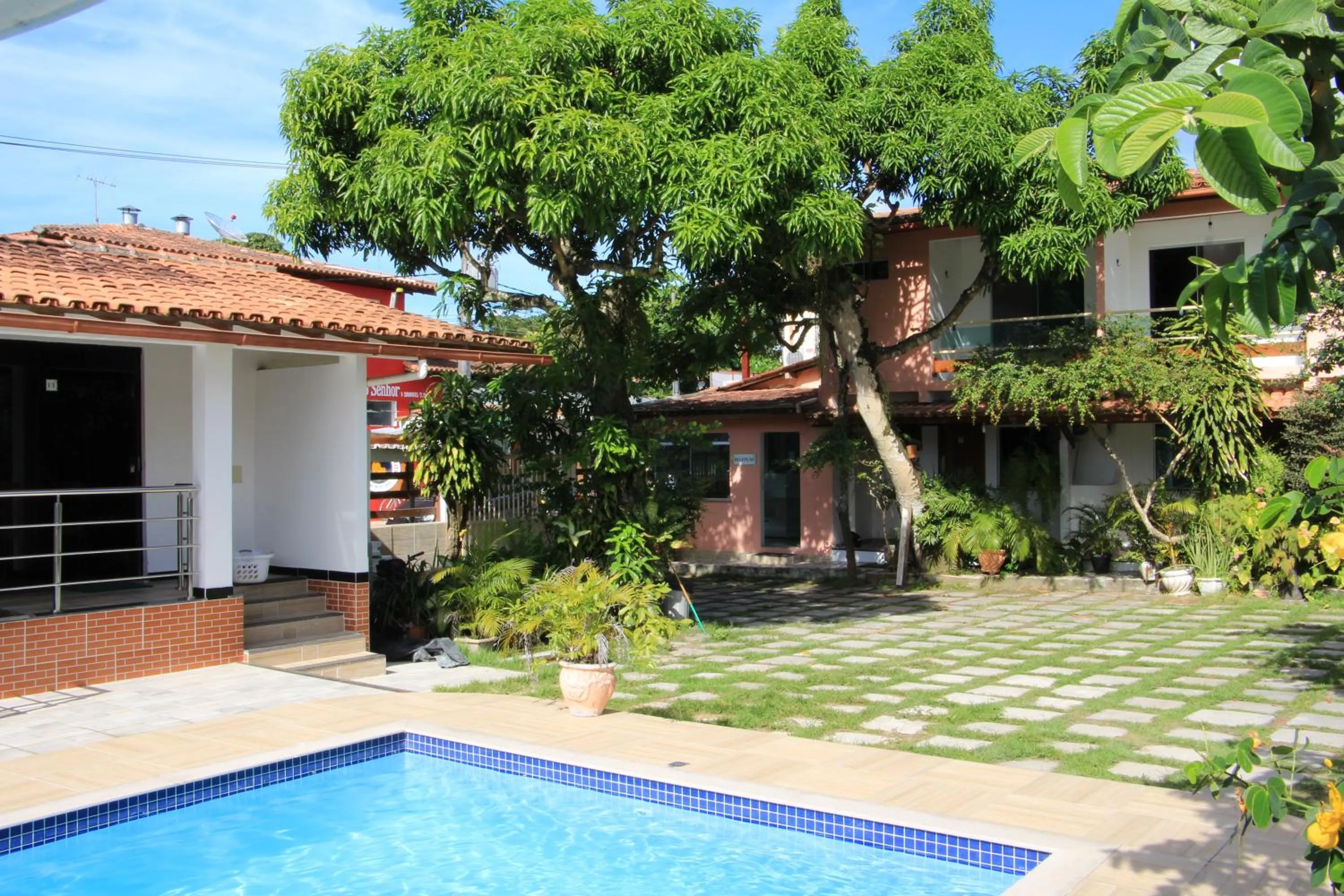 Swimming pool in Pousada Manga Rosa- Arraial