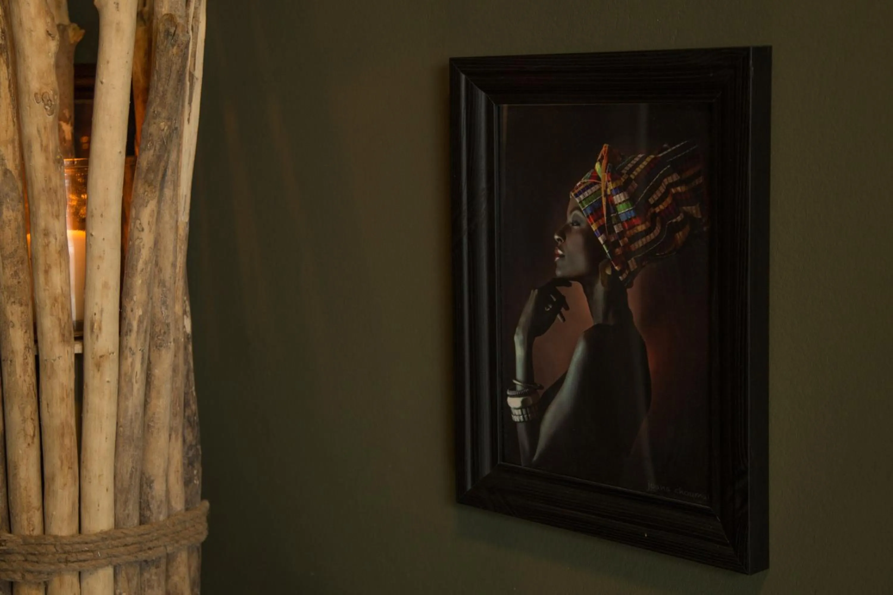 Decorative detail in Hotel Rex