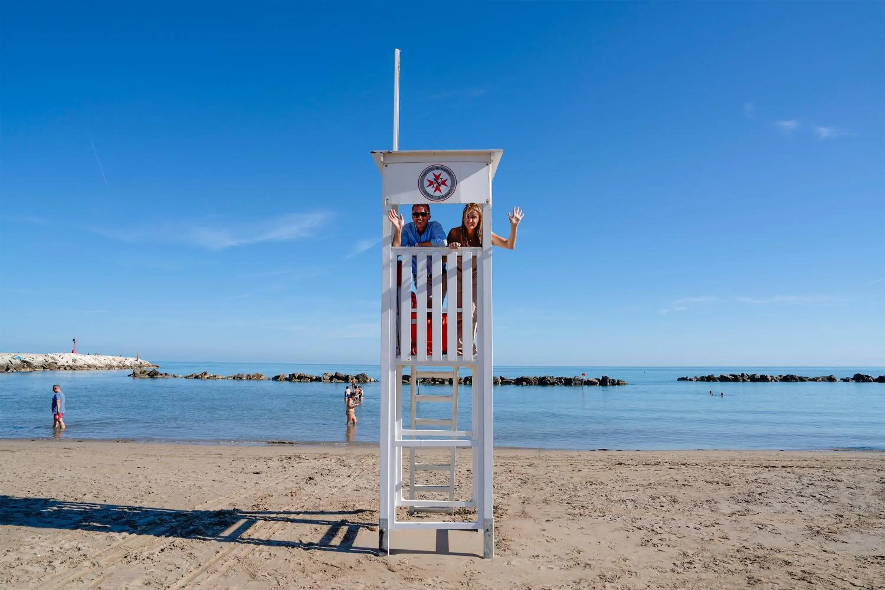 Beach in Hotel Rex