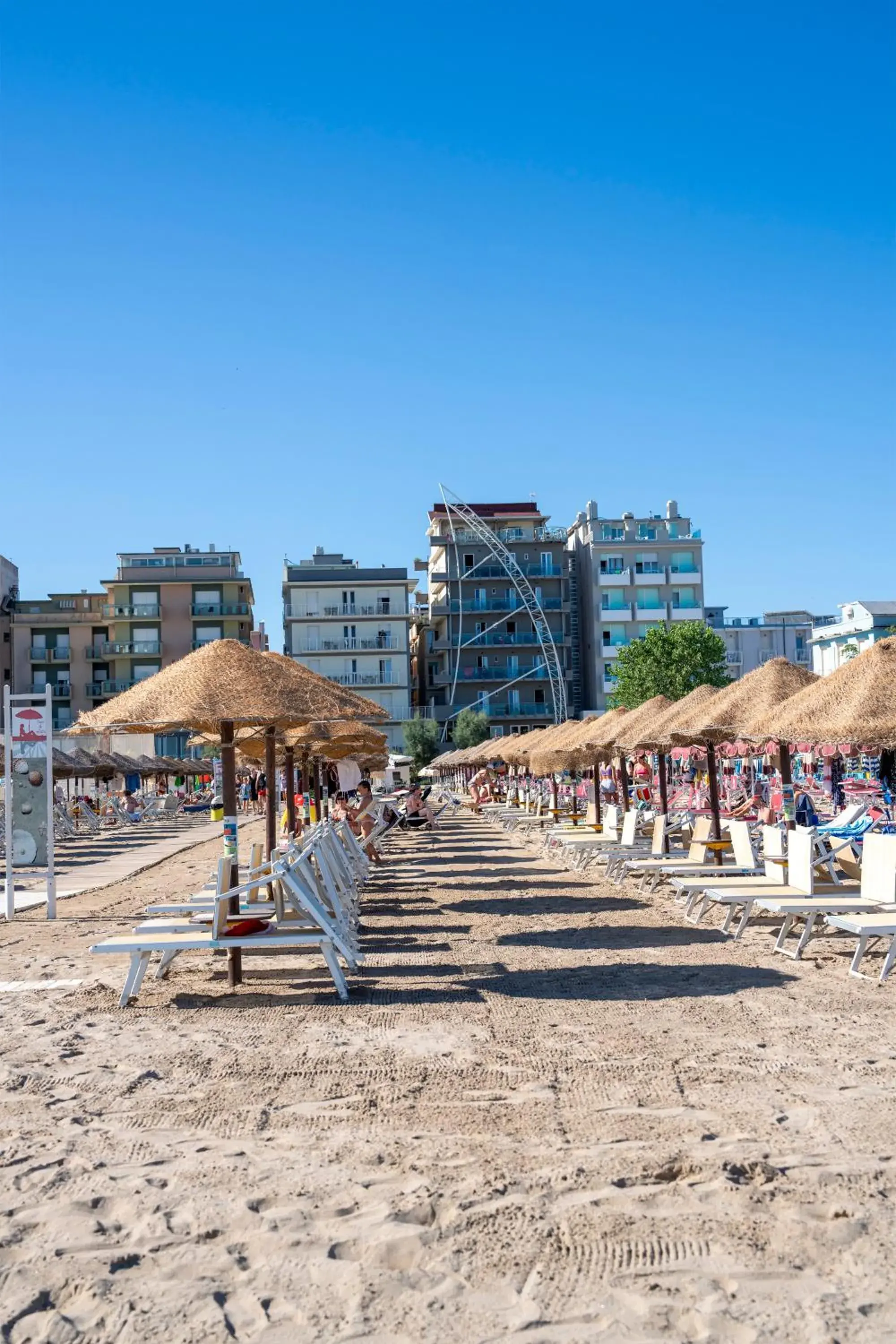 Beach in Hotel Rex