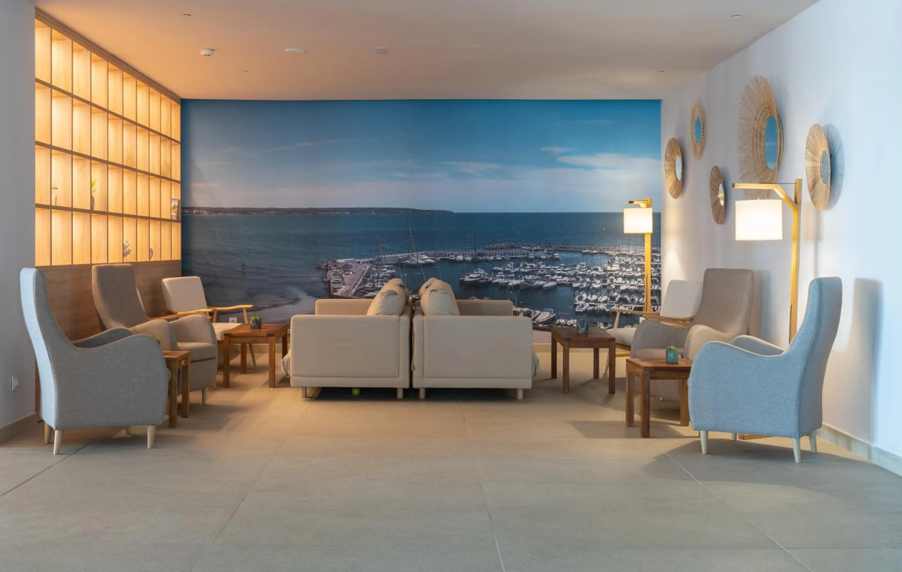 Lobby or reception in Hotel Las Arenas