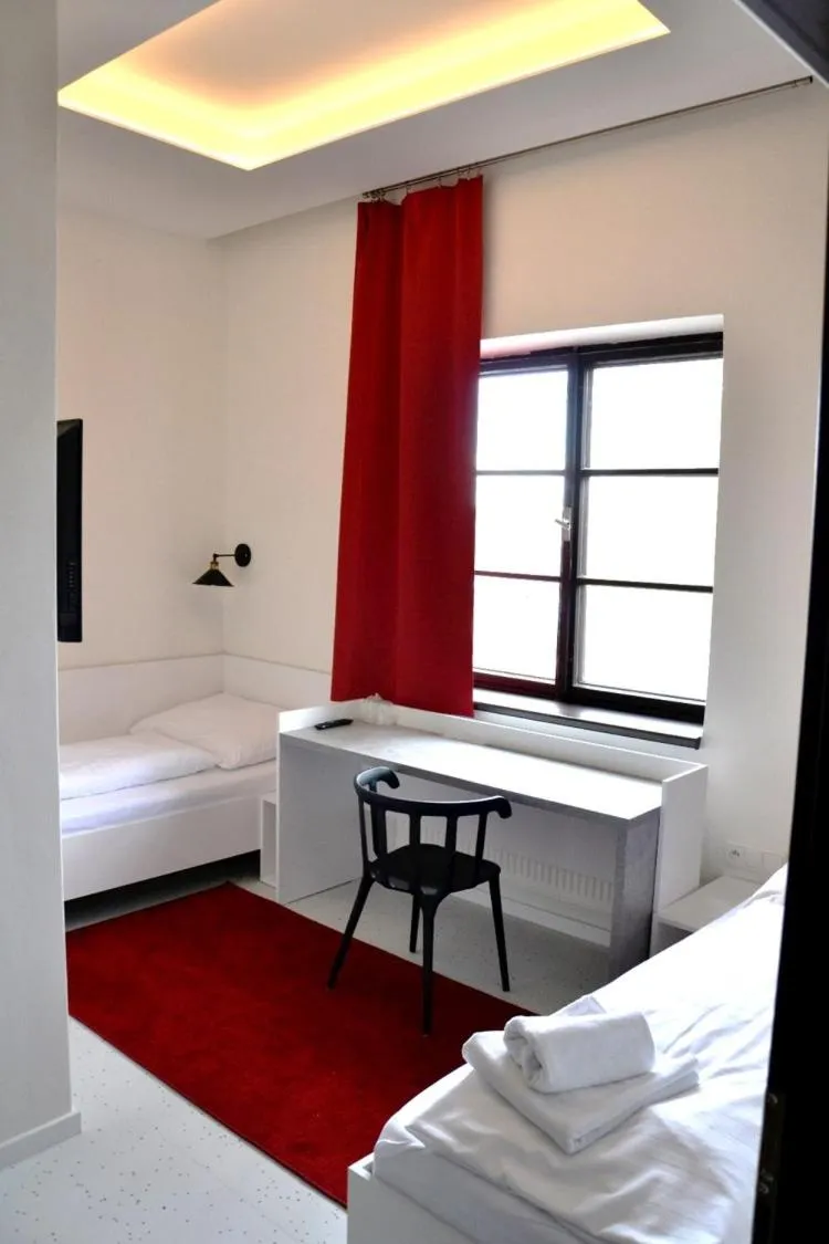 Bedroom, Bed in Hotel Drnholec