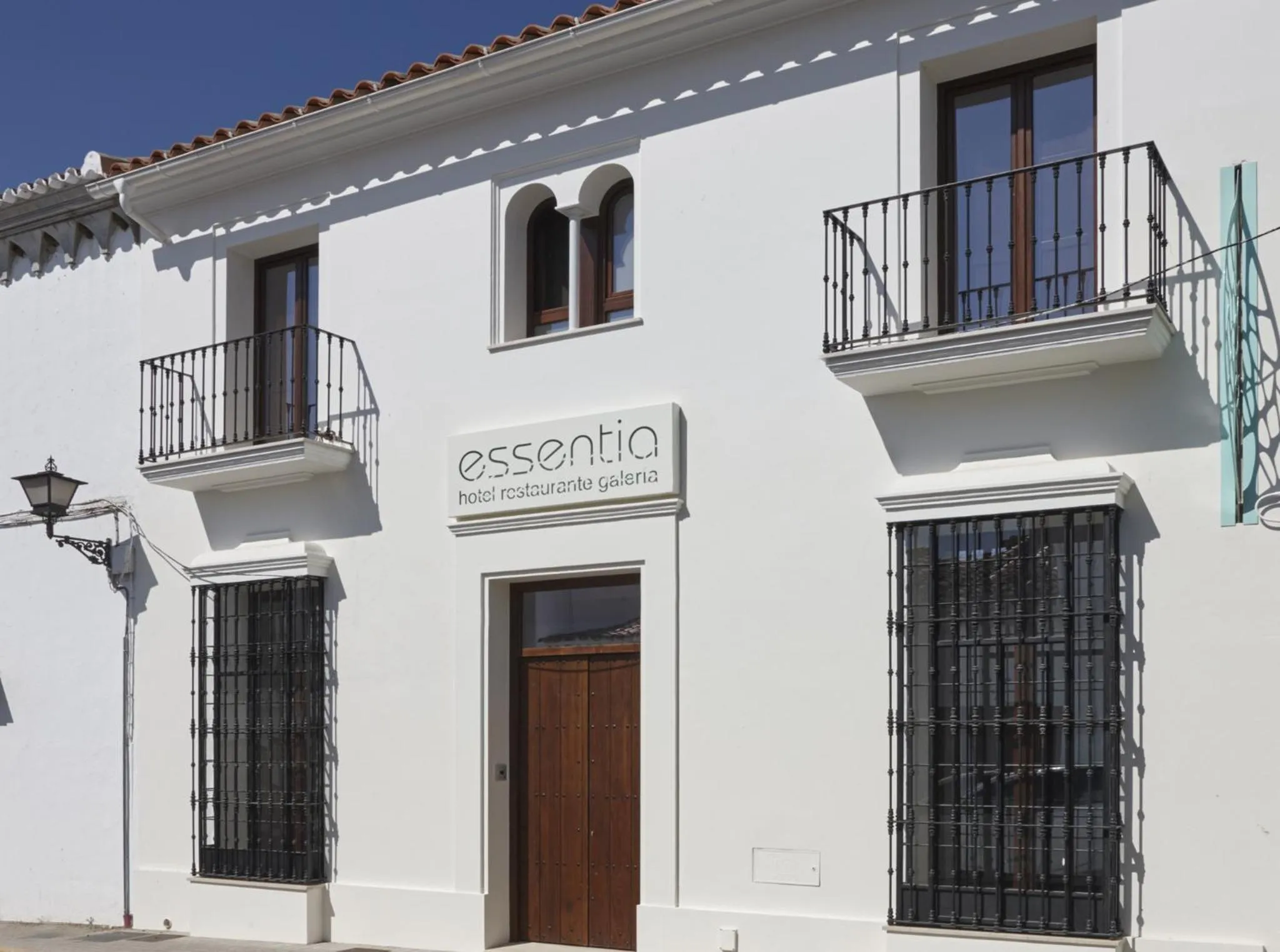 Facade/entrance in Hotel Galería Essentia