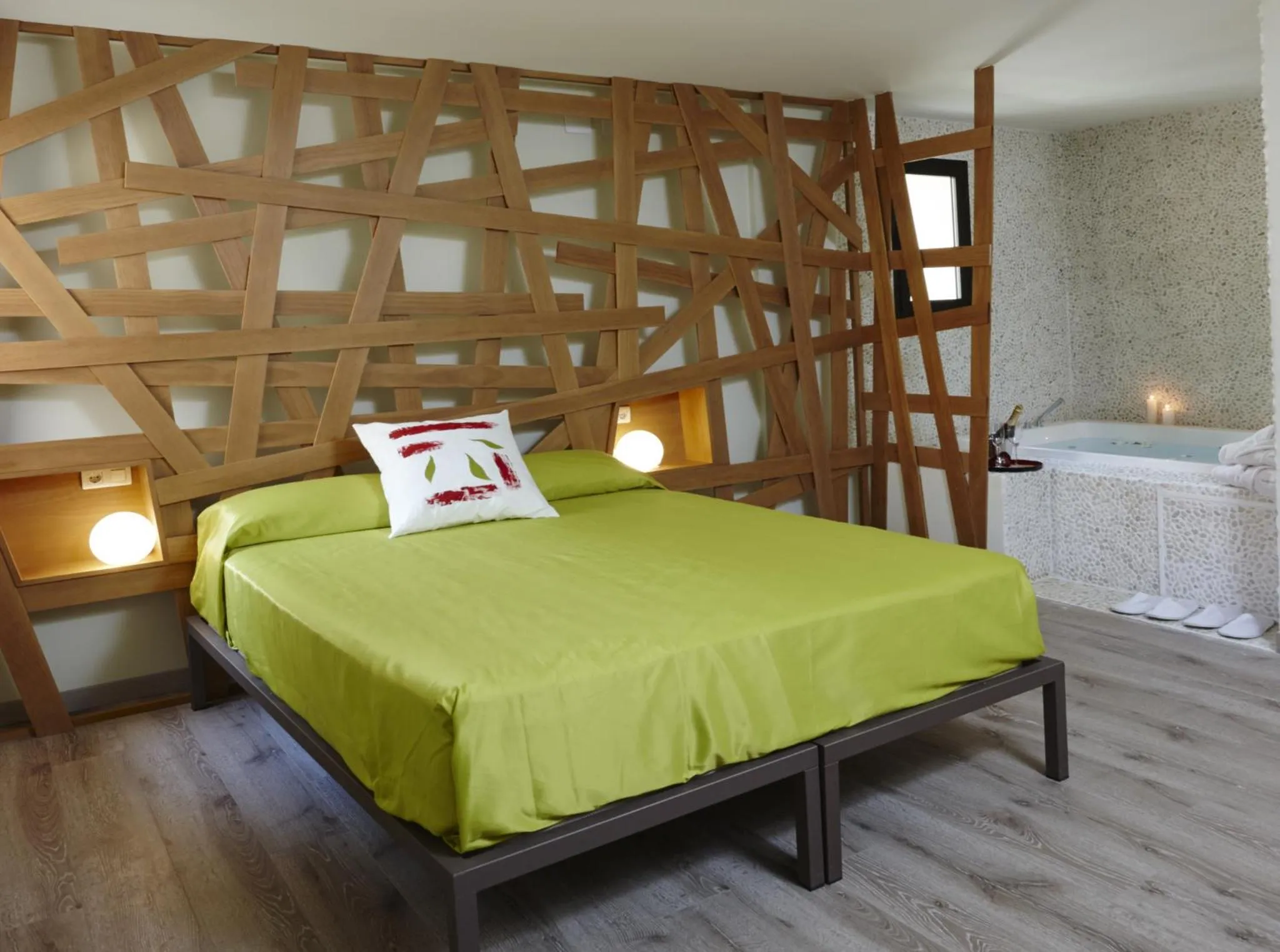 Bed in Hotel Galería Essentia